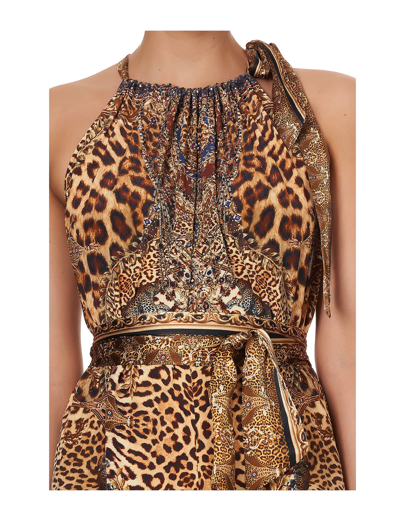 Camilla Drawstring Neck Jumpsuit David Jones