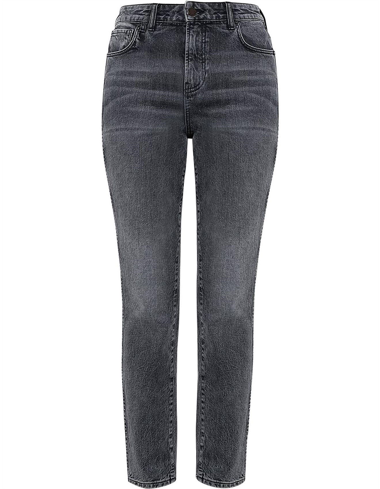 Anine Bing Ash Grey Jagger Jean David Jones