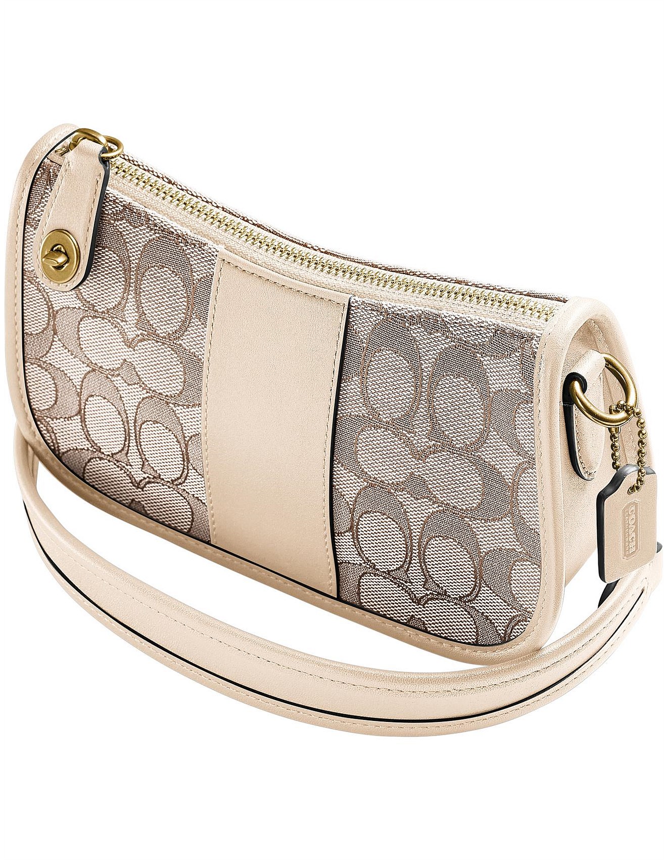 Coach Swinger 20 In Signature Jacquard David Jones