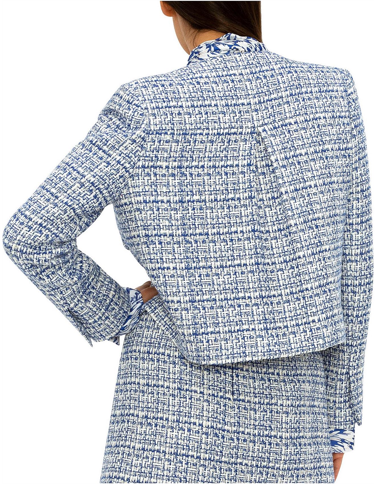 Carla zampatti tweed jacket Clearance