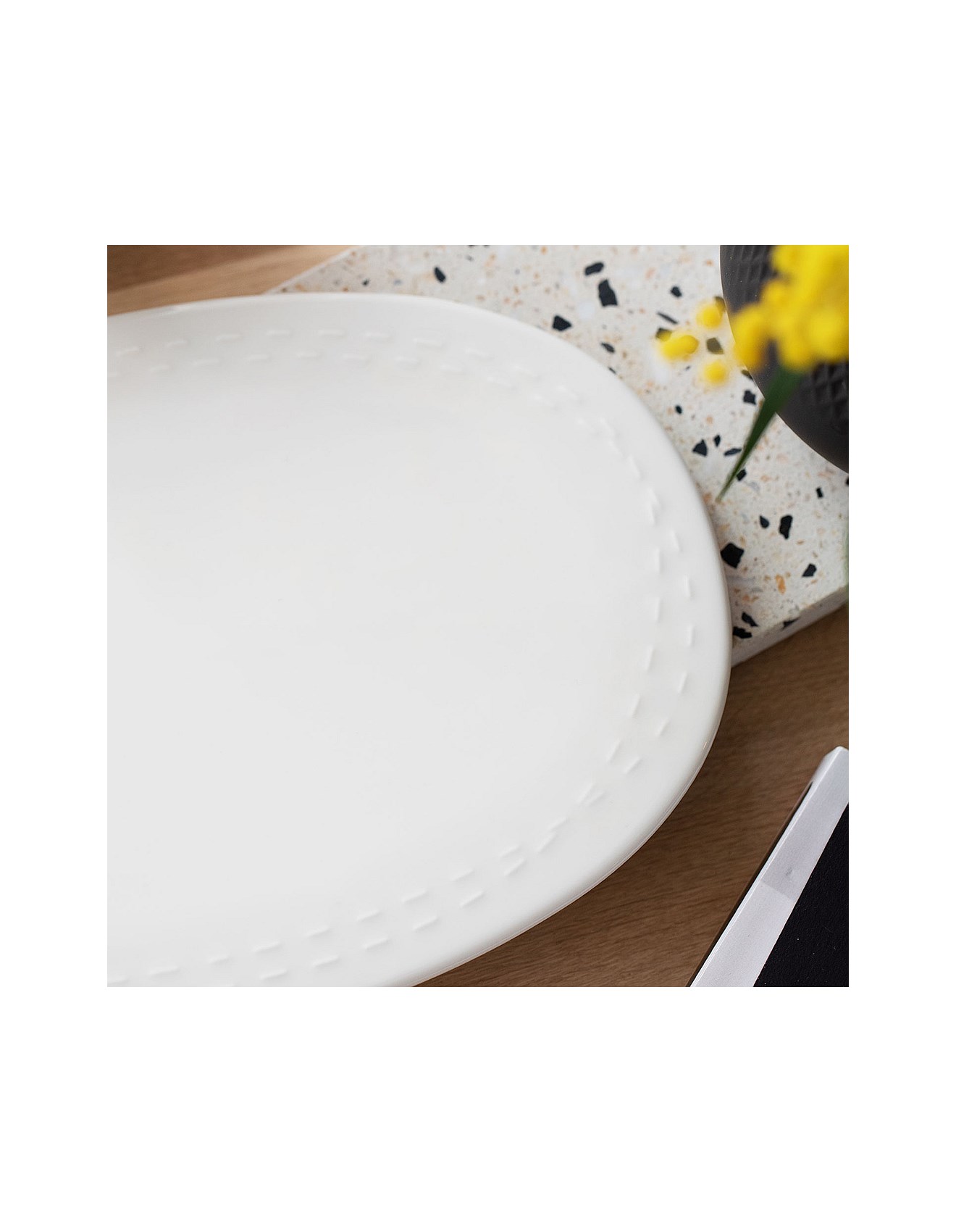 Villeroy & Boch It's My Moment Oval Flat Plate David Jones