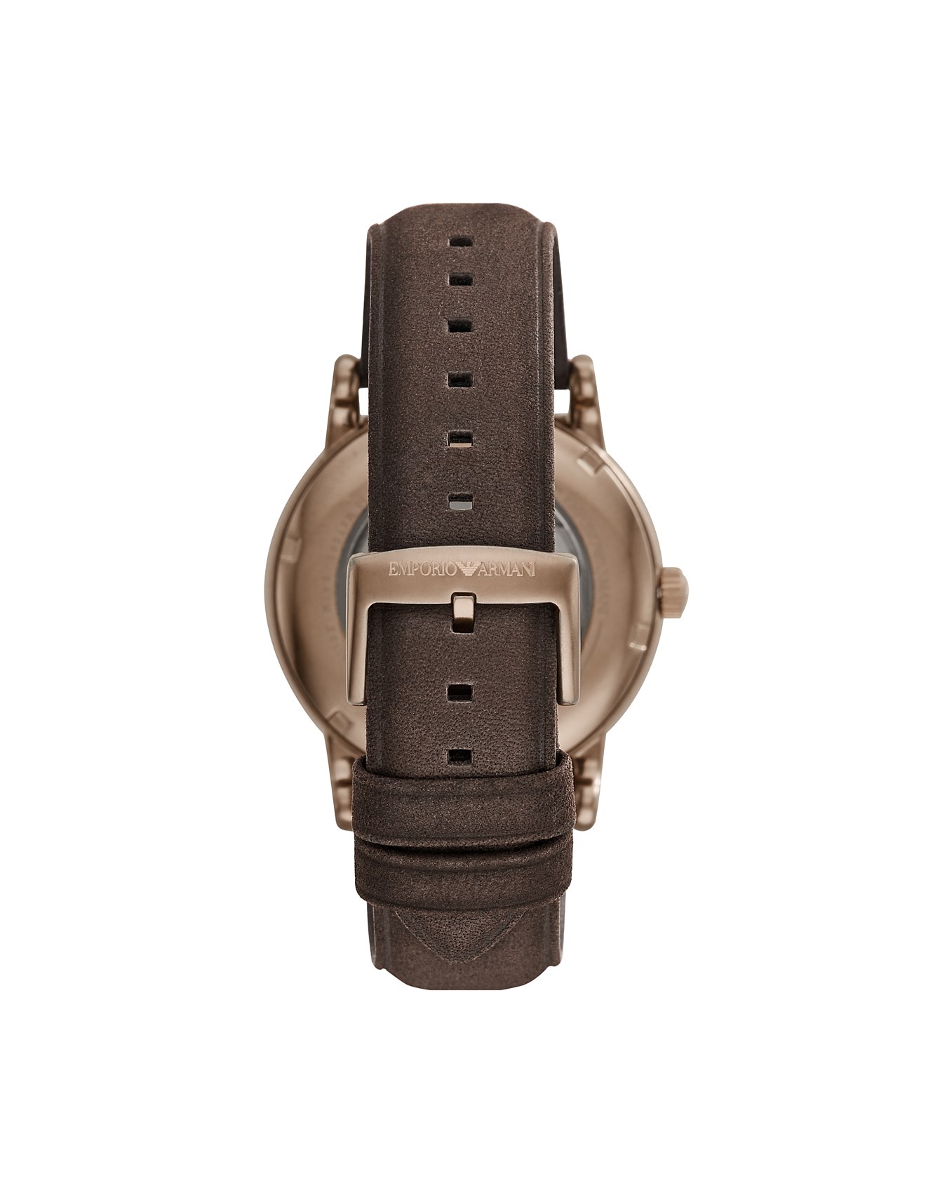 Emporio Armani Brown Analogue Watch David Jones