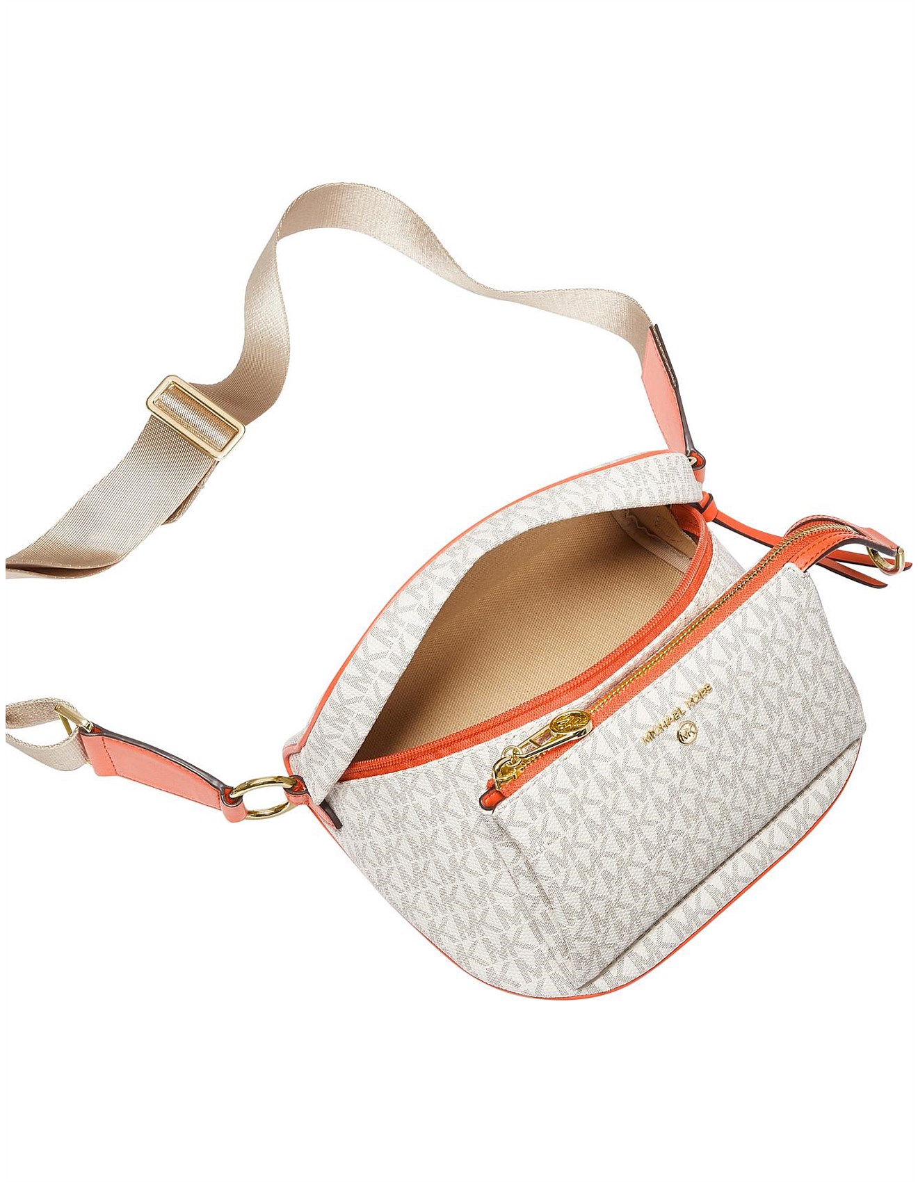 Michael Kors Slater Signature Medium Sling Pack Messenger David