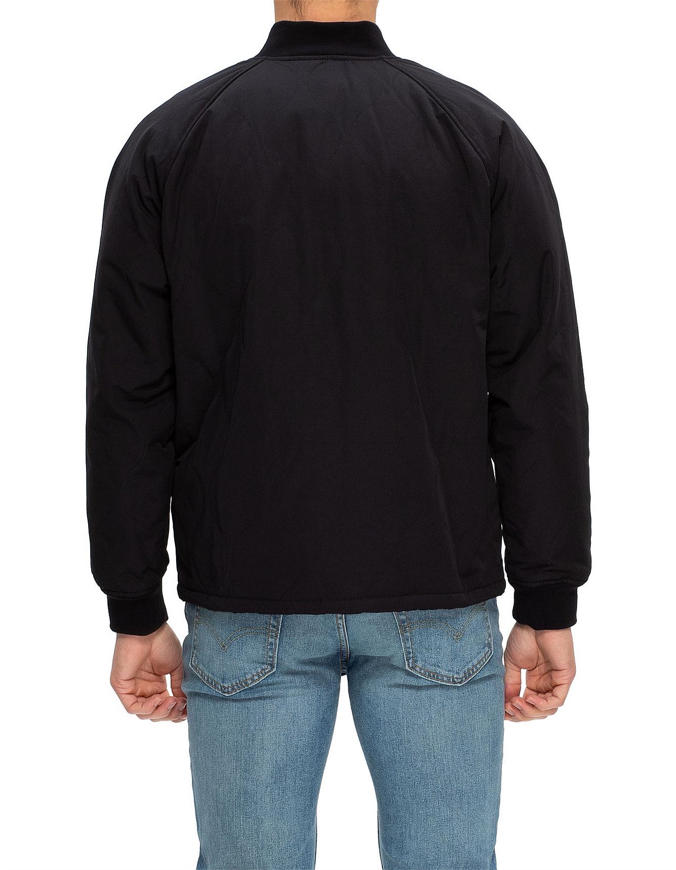 Caviar Hyde Quilted Bomber Jacket Reiss Harlan Bomber Jacket Saks