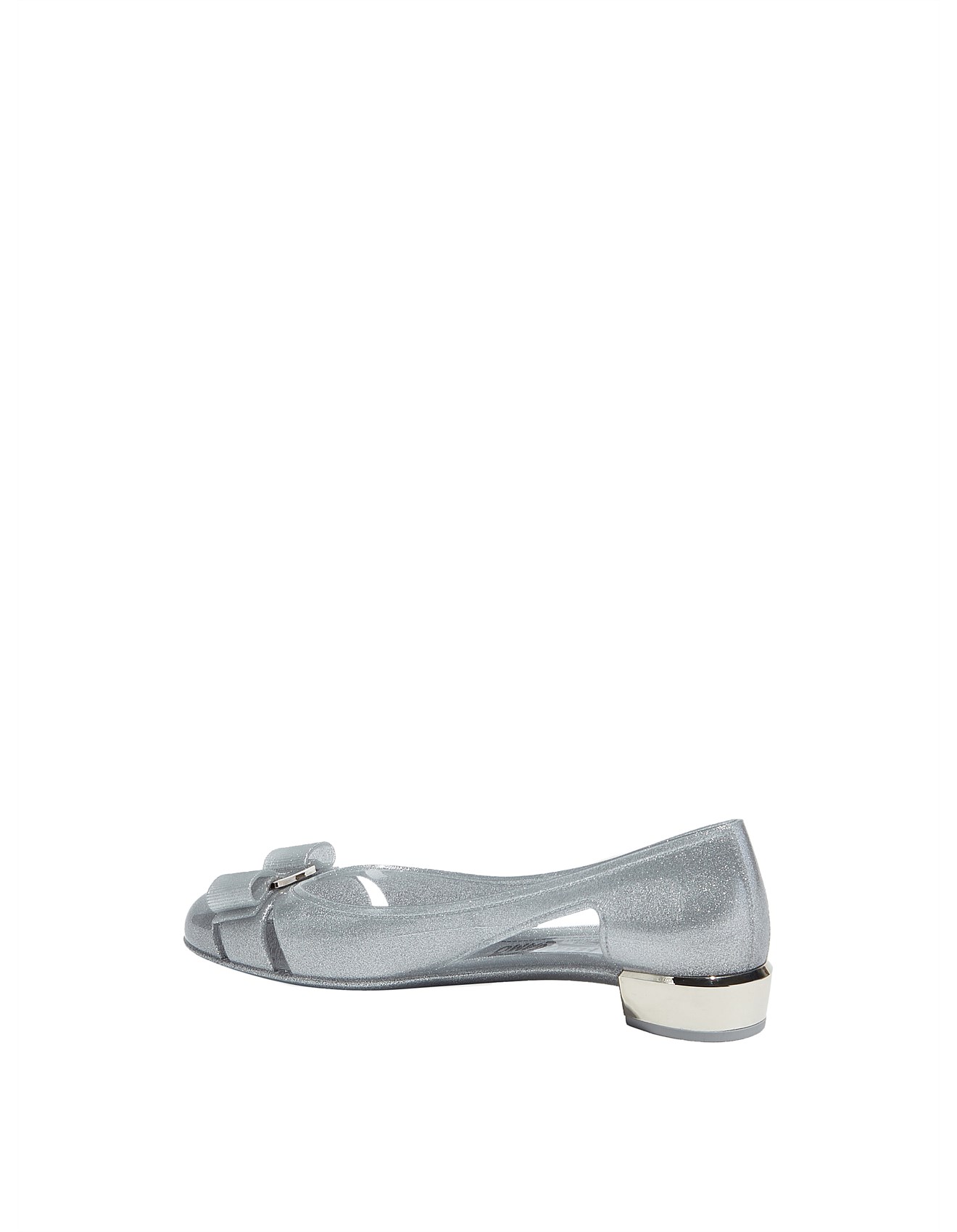 Jelly Shoes Ferragamo Vara Jelly Ferragamo Jelly Ballet Flat With - Main Image