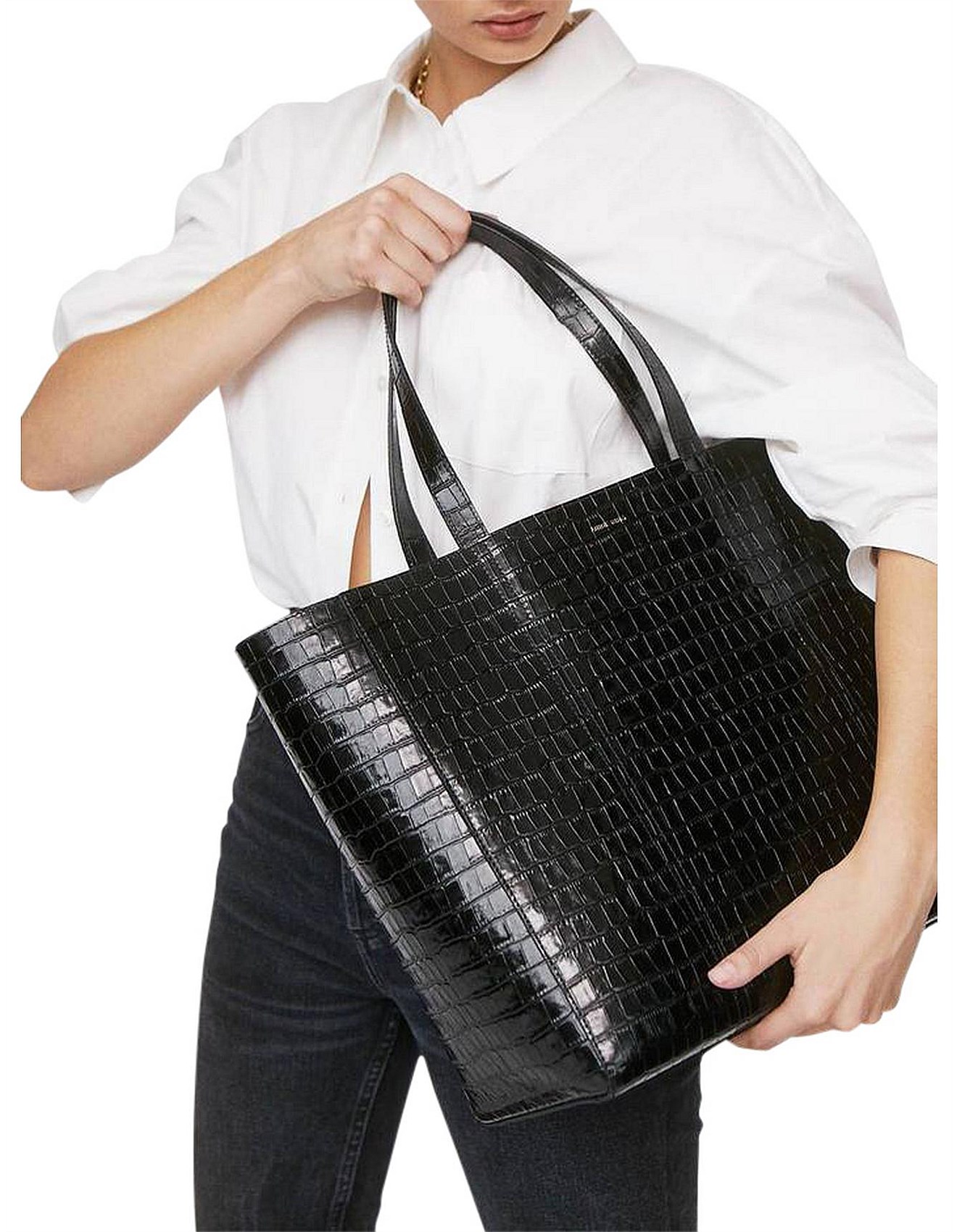 croc shopper bag