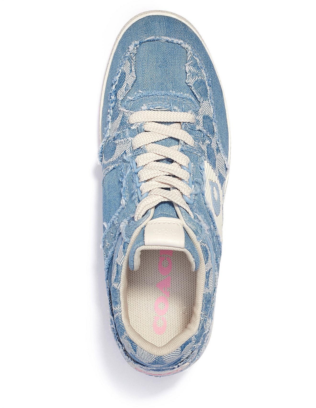 Coach Citysole Mid Top Light Wash David Jones