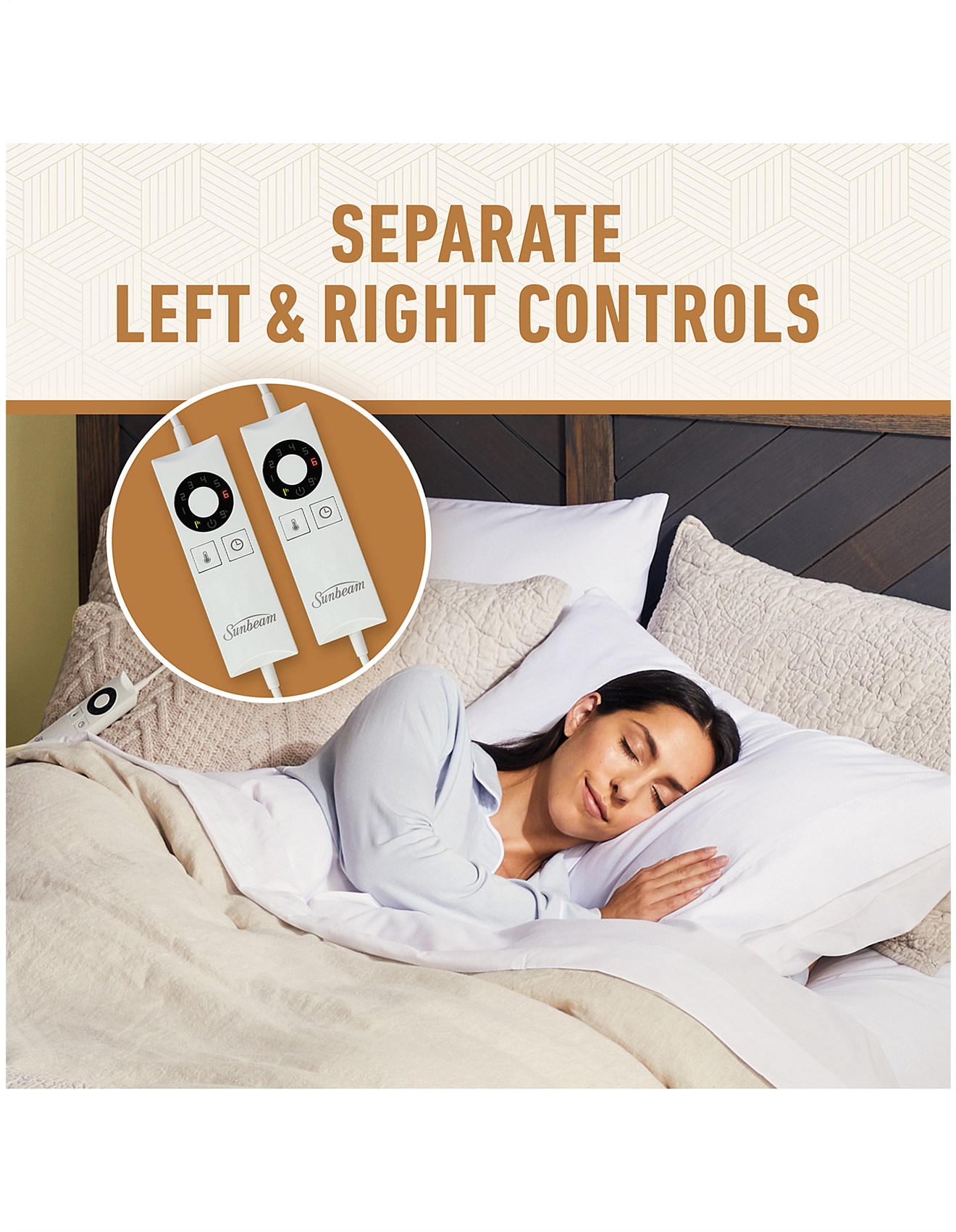 Pillow Sleep Perfect Wool Fleece Electric Blanket Sunbeam Sleep