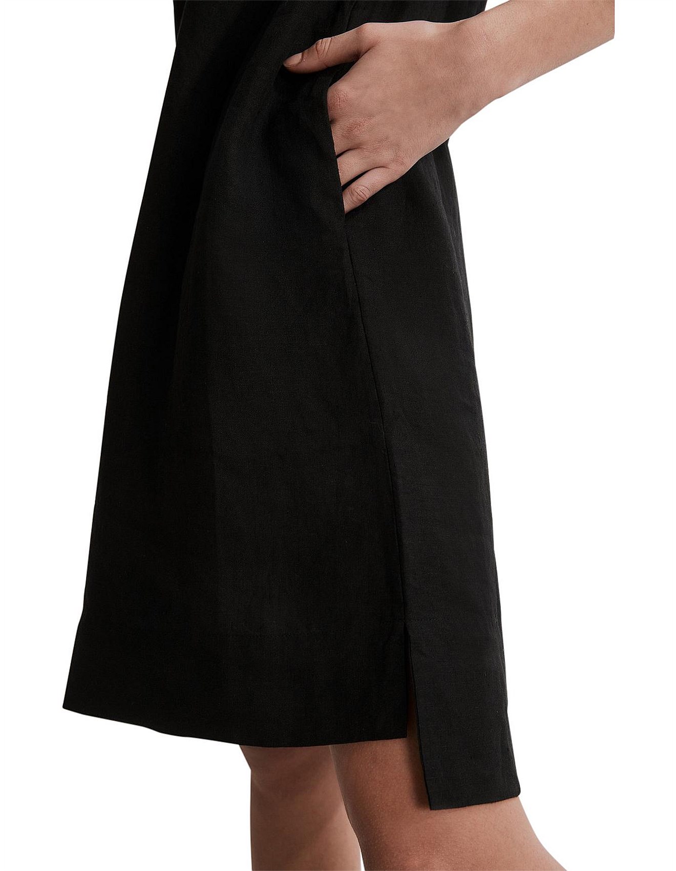 Country Road Linen Popover Dress David Jones