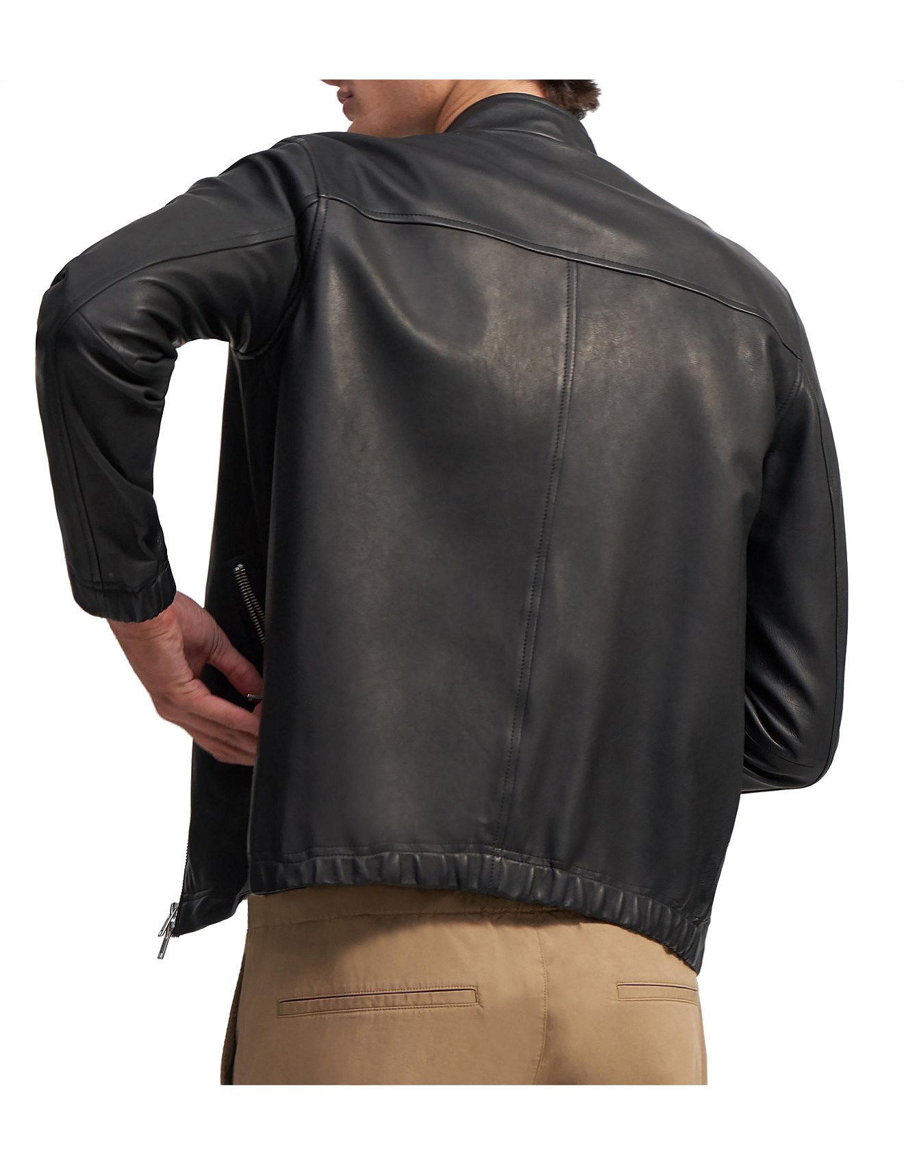 mens leather jackets david jones
