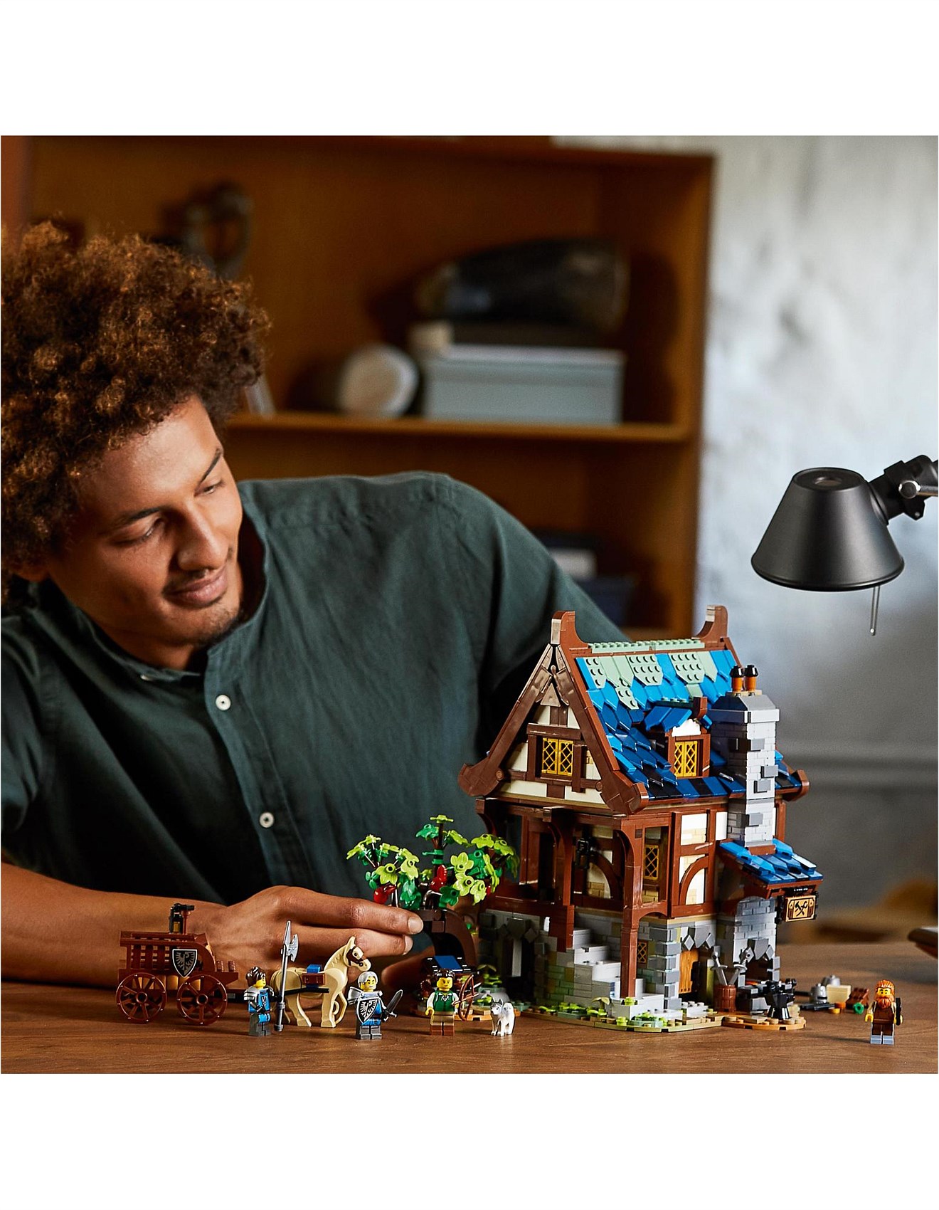 Lego Ideas Medieval Blacksmith 21325 David Jones