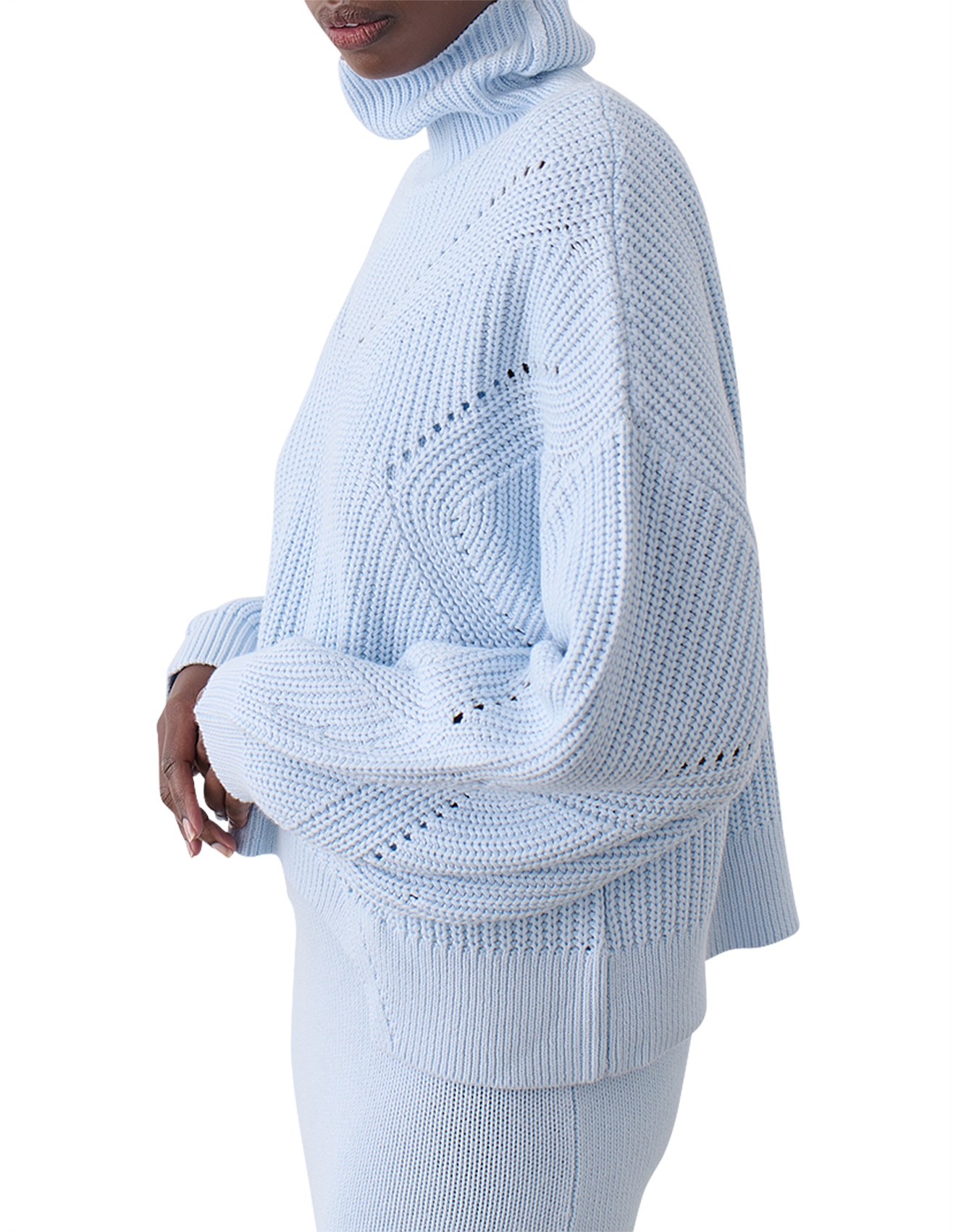 Women's Jumpers & Sweaters | V Neck, Oversized & Wool Sweaters | David Jones - MERCY COTTON 