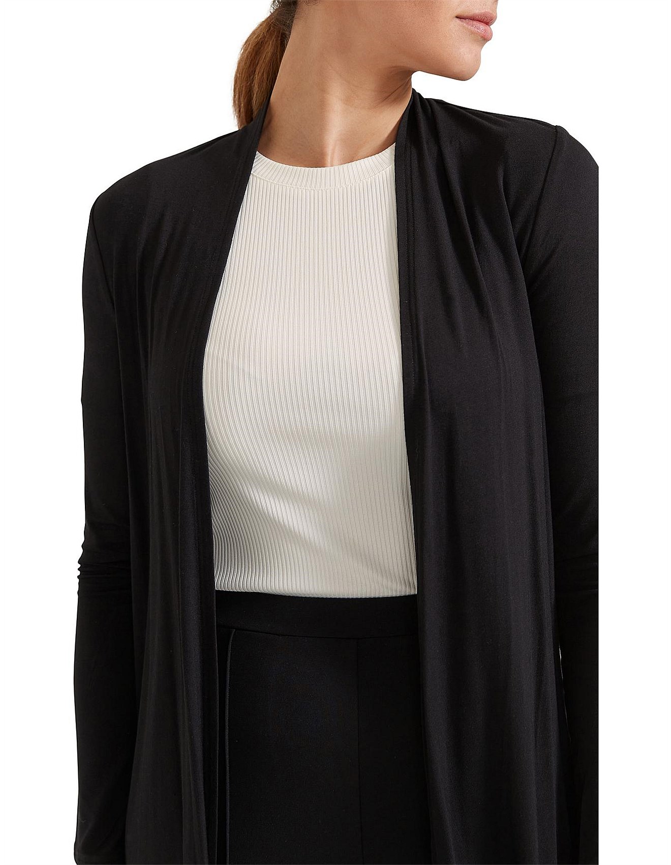 David Jones Drape Cardigan David Jones