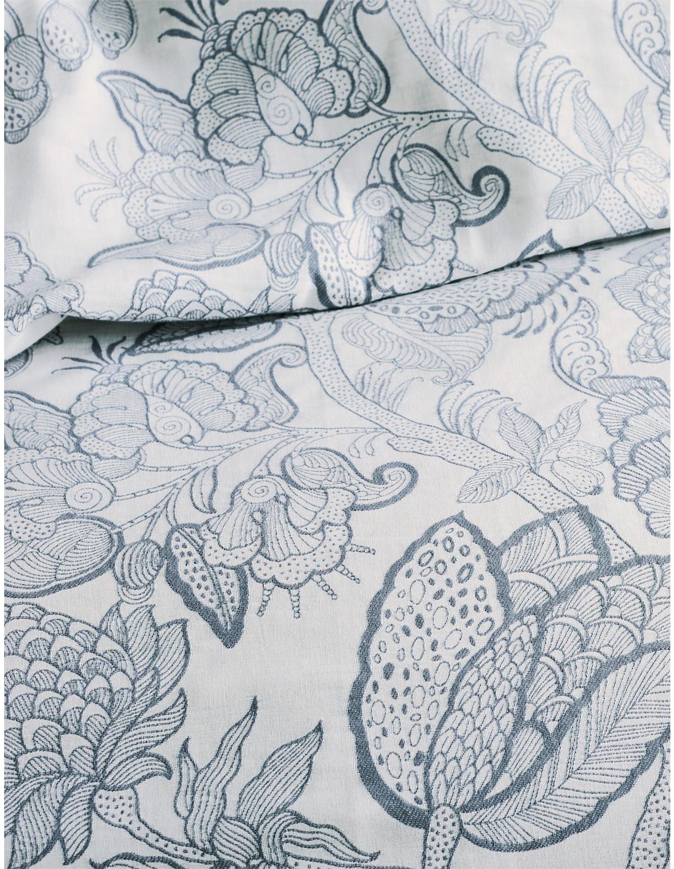 Sheridan Drayson King Standard Quilt Cover In Slate Blue David Jones