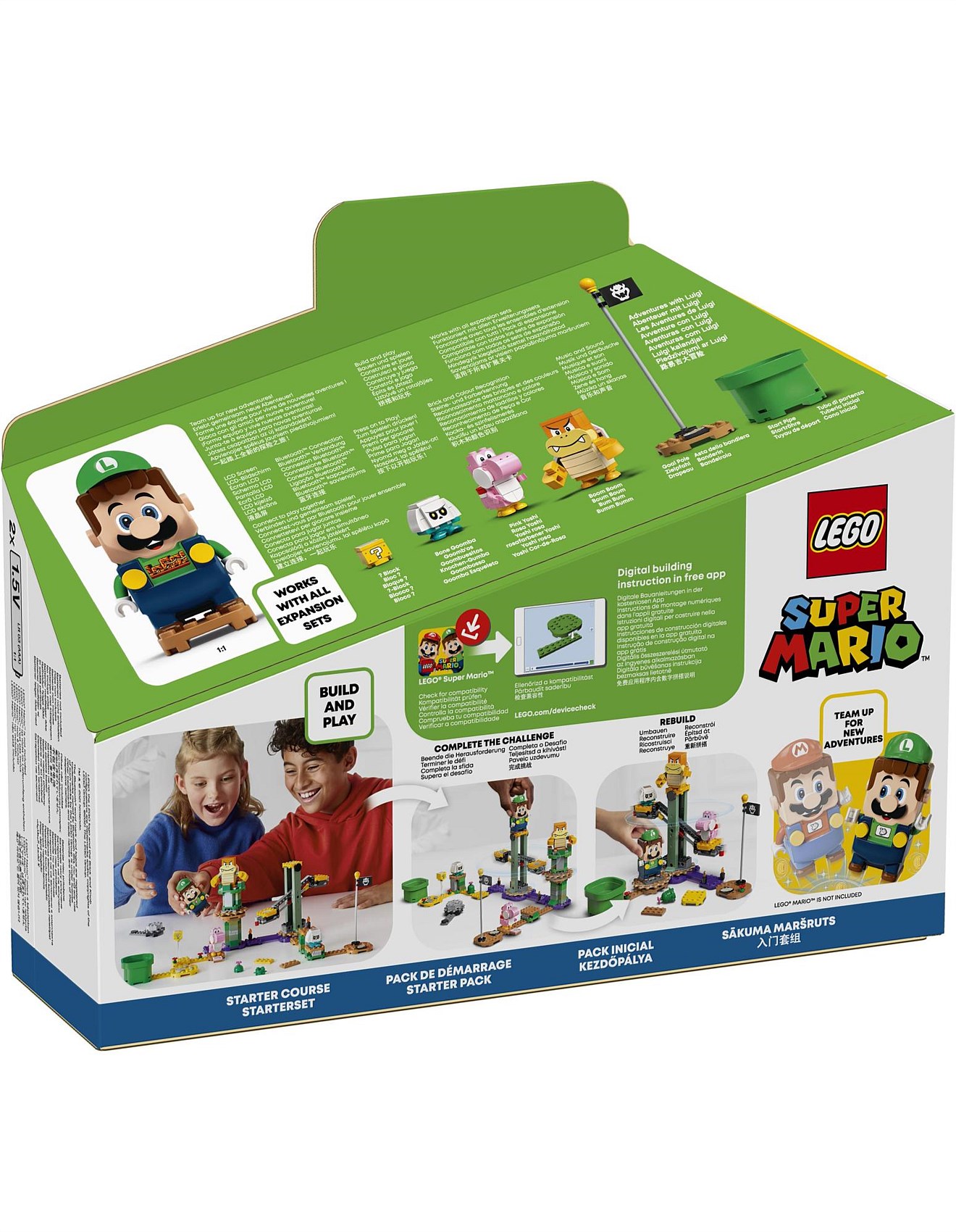 Lego Super Mario Adventures With Luigi Starter Course 71387