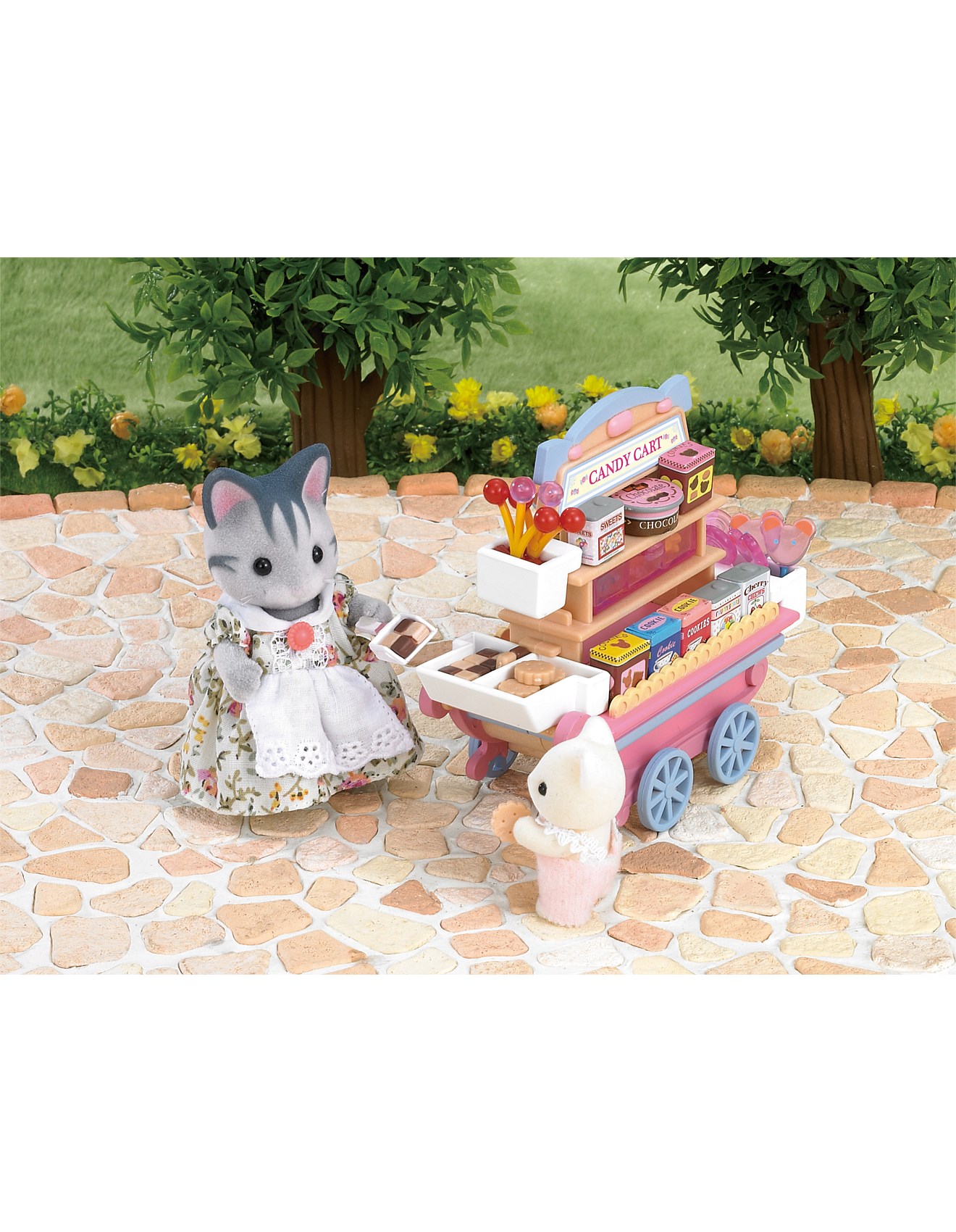 Sweet Shop Sylvanian Families Candy Cart Preloved Sylvanian