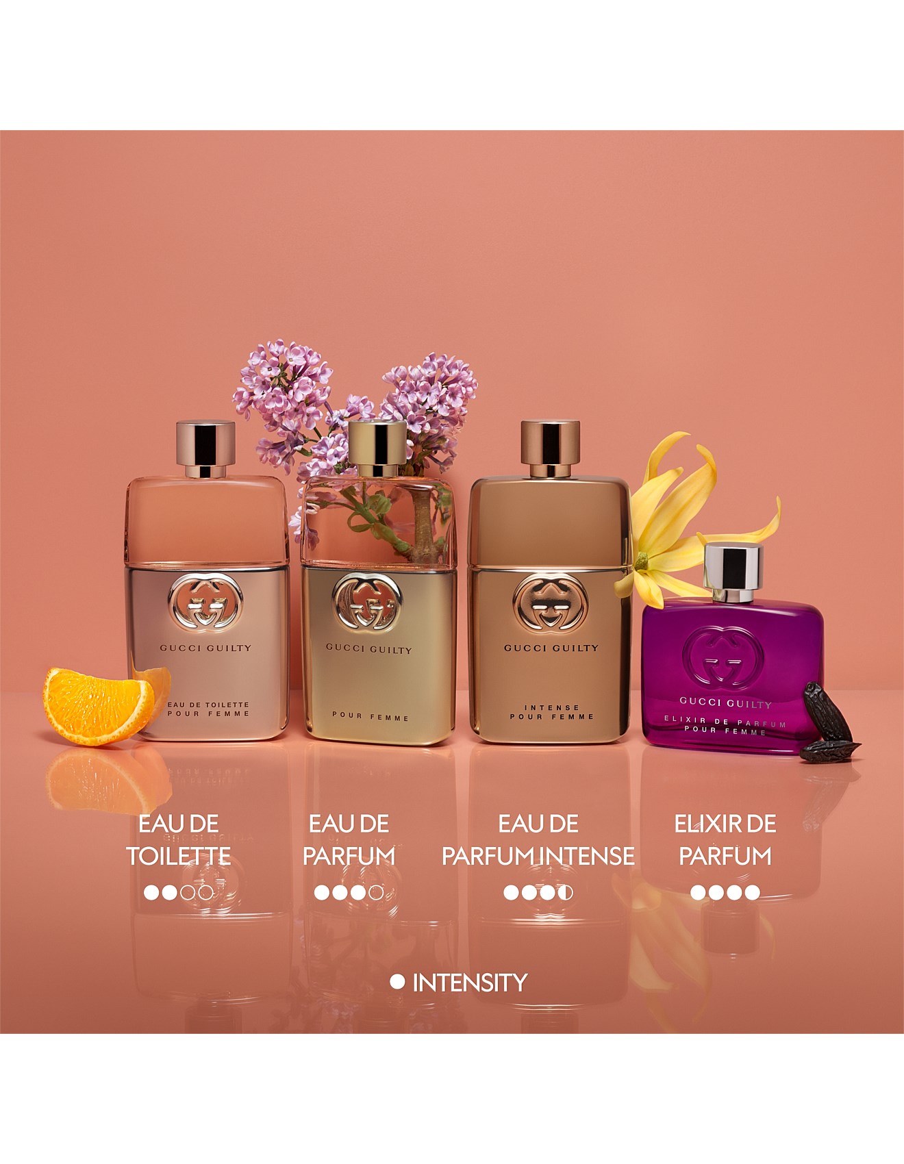 Gucci Gucci Guilty Pour Femme Intense 90ml | David Jones