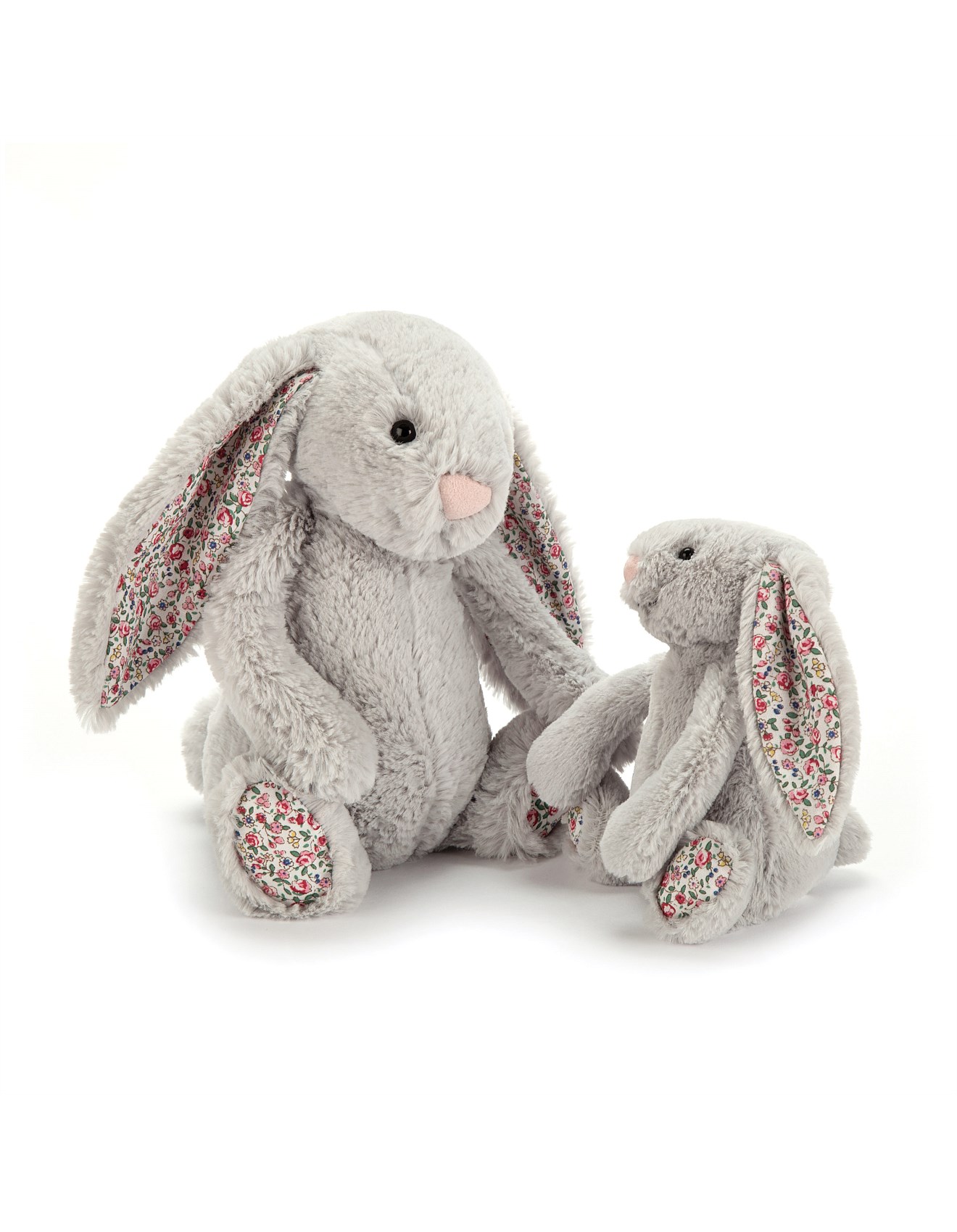 Jellycat Blossom Bashful Silver Bunny Medium | David Jones