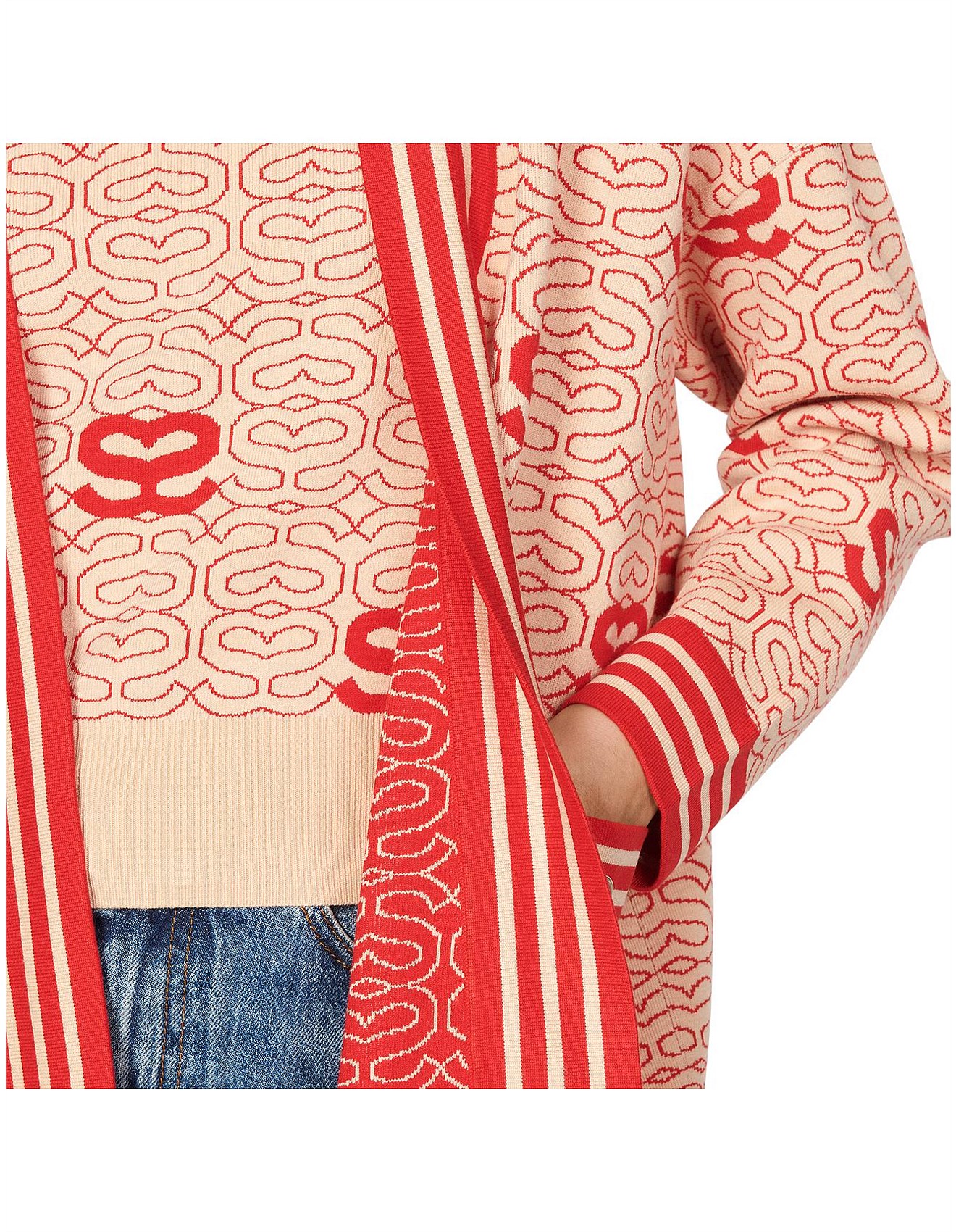 トップス switching design Euro cardigan Sandro Paris Ezekiel Cardigan | David Jones