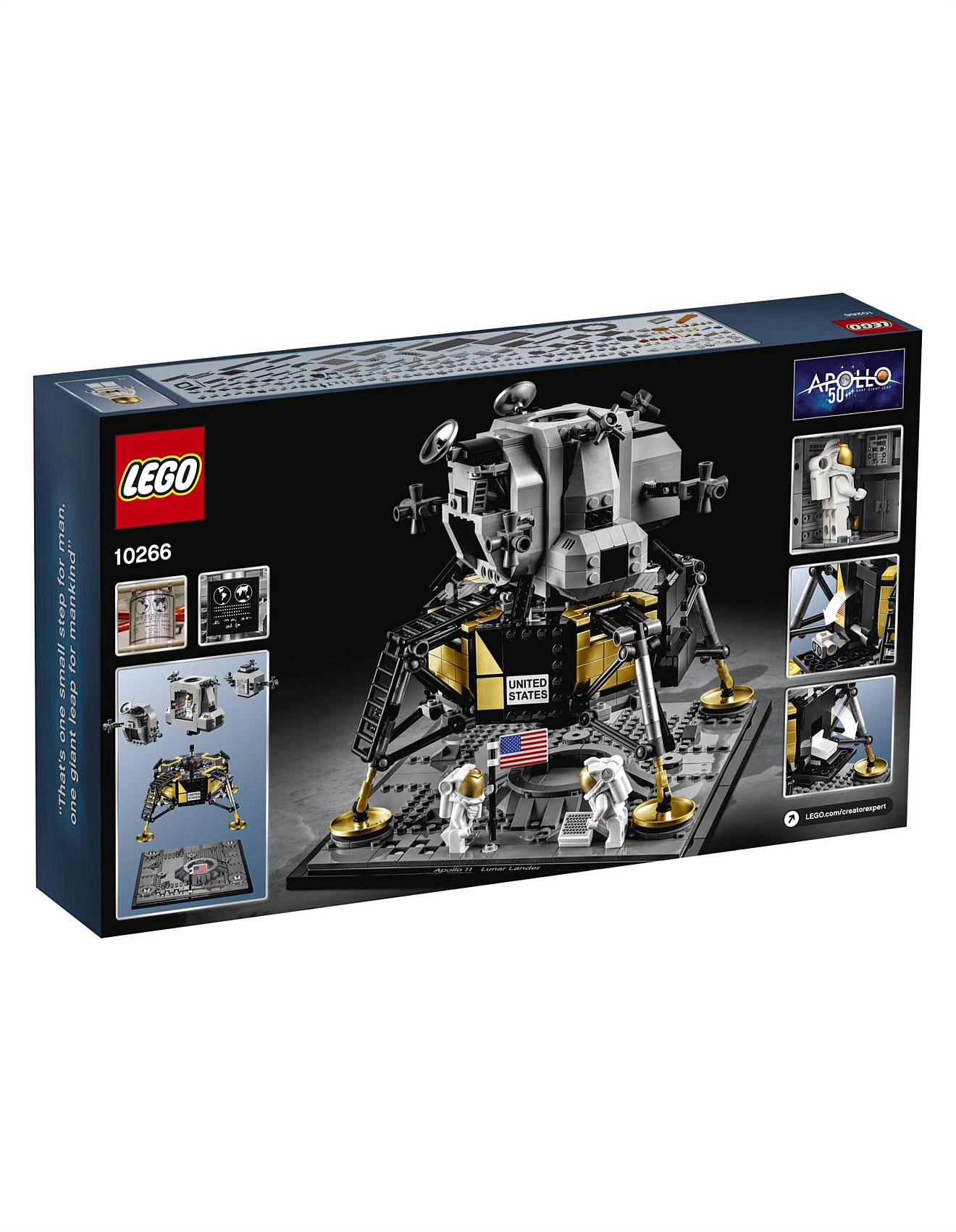 Lego Creator Nasa Apollo 11 Lunar Lander 10266 David Jones - Main Image