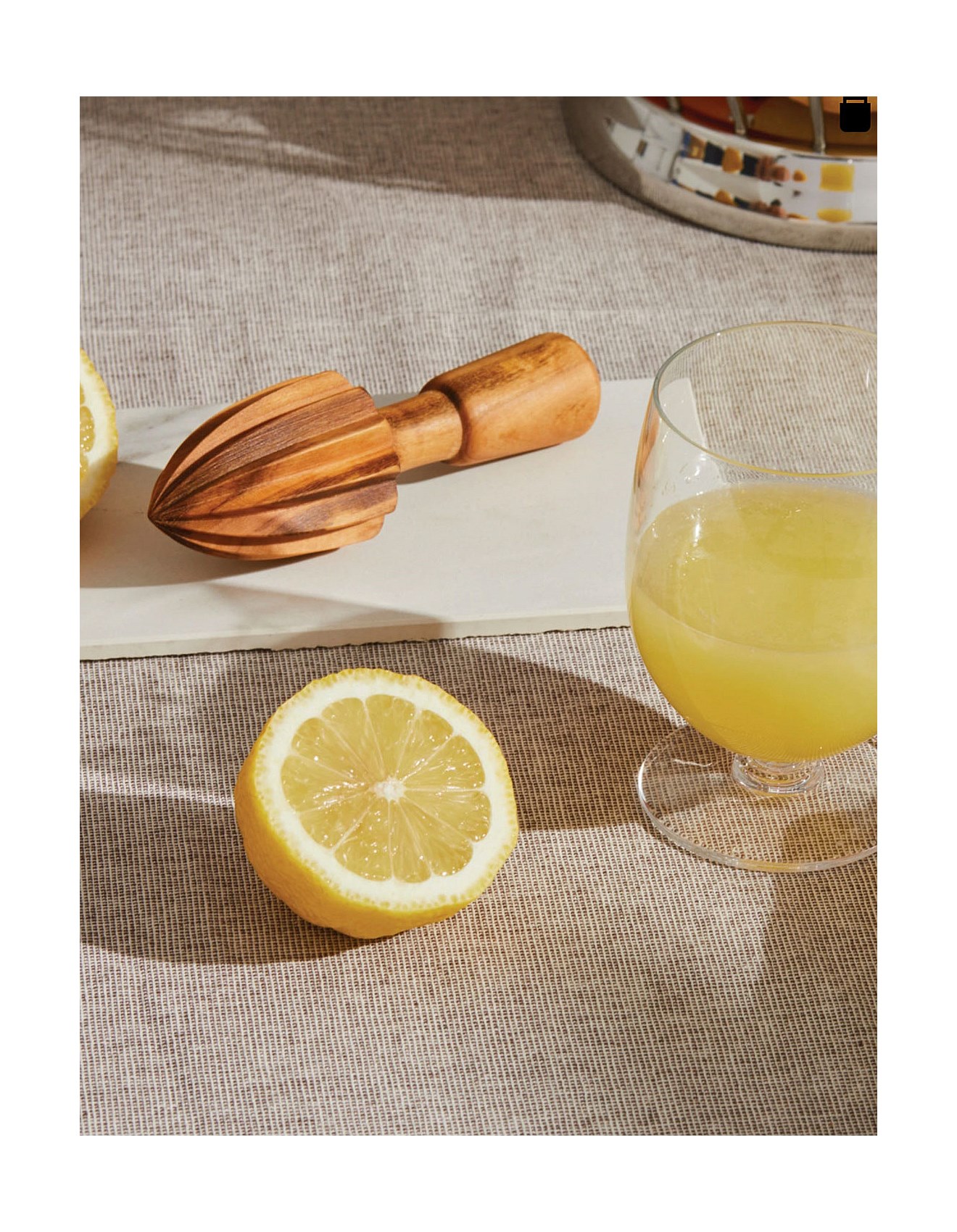 Alessi Wooden Lime Squeezer Alessi UT108 Lemon Squeezer