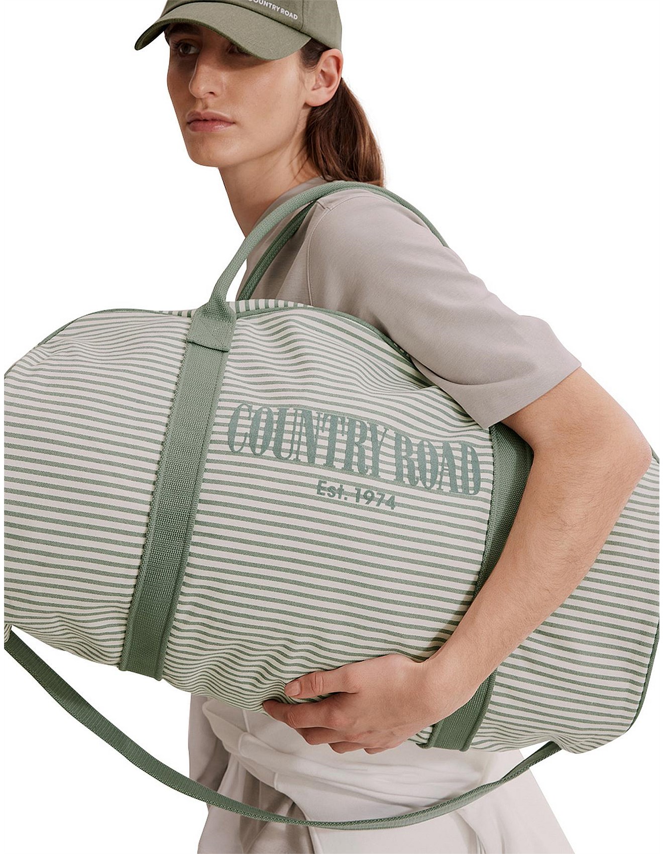 Country Road Flocked Heritage Tote Bag David Jones