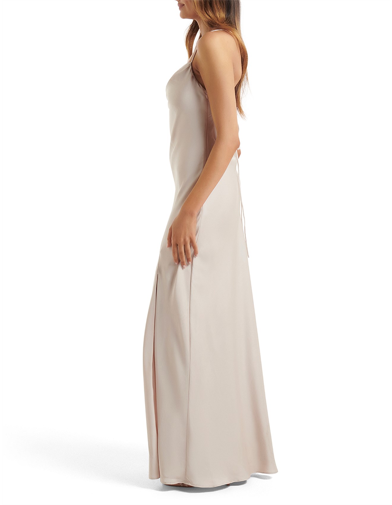 Forever New Blair Petite Back Detail Maxi Dress David Jones