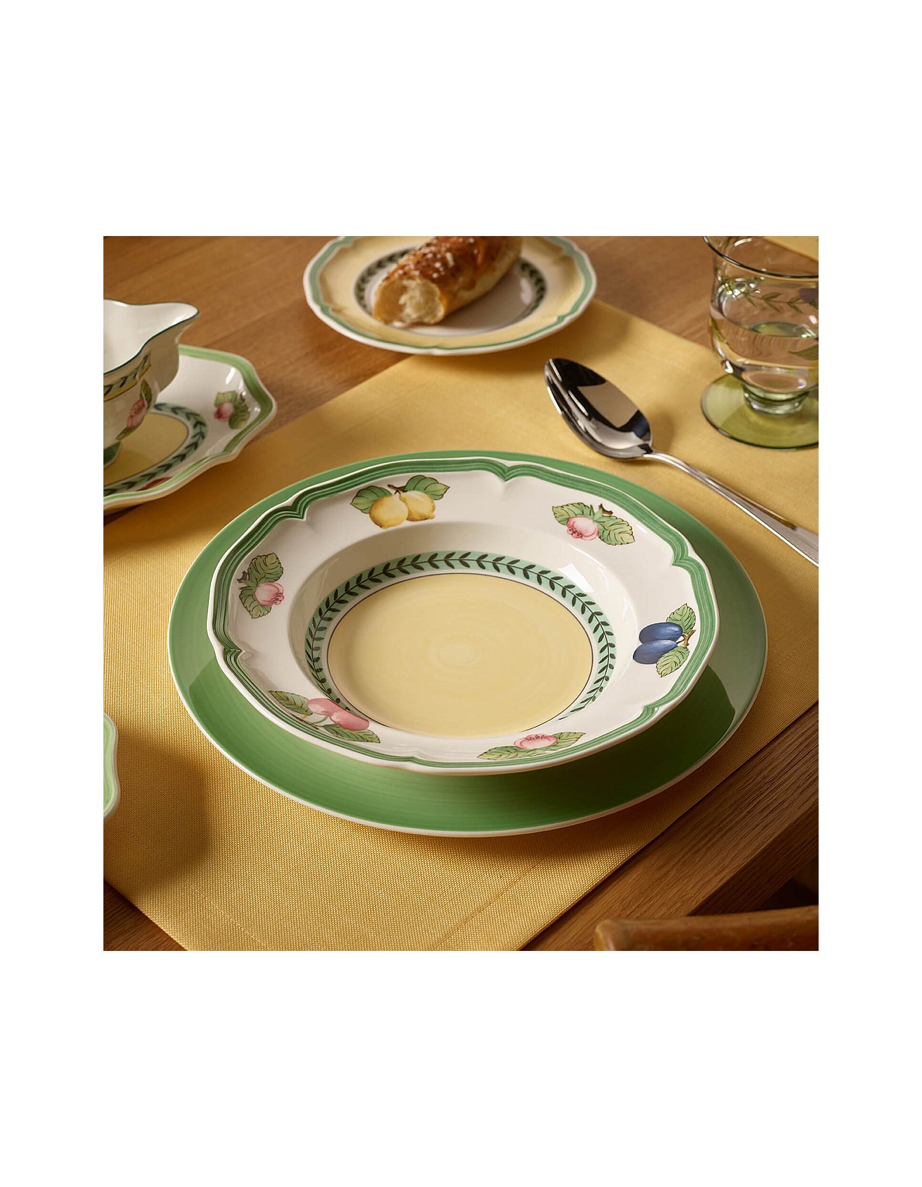 Villeroy & Boch French Garden Fleurence Deep Plate 23cm | David Jones