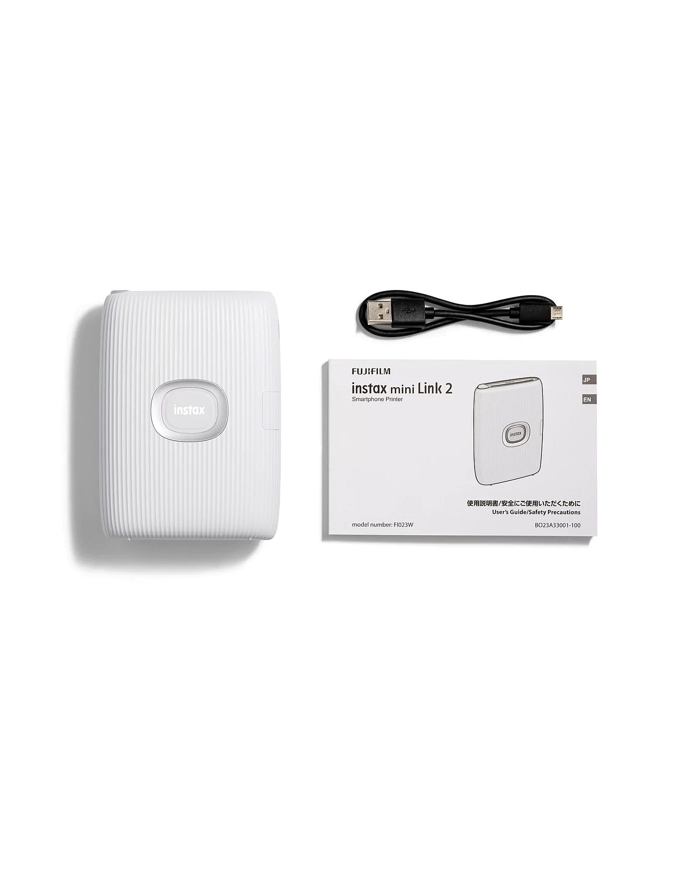 Fujifilm Instax Mini Link 2 Smartphone Printer -Clay White | David