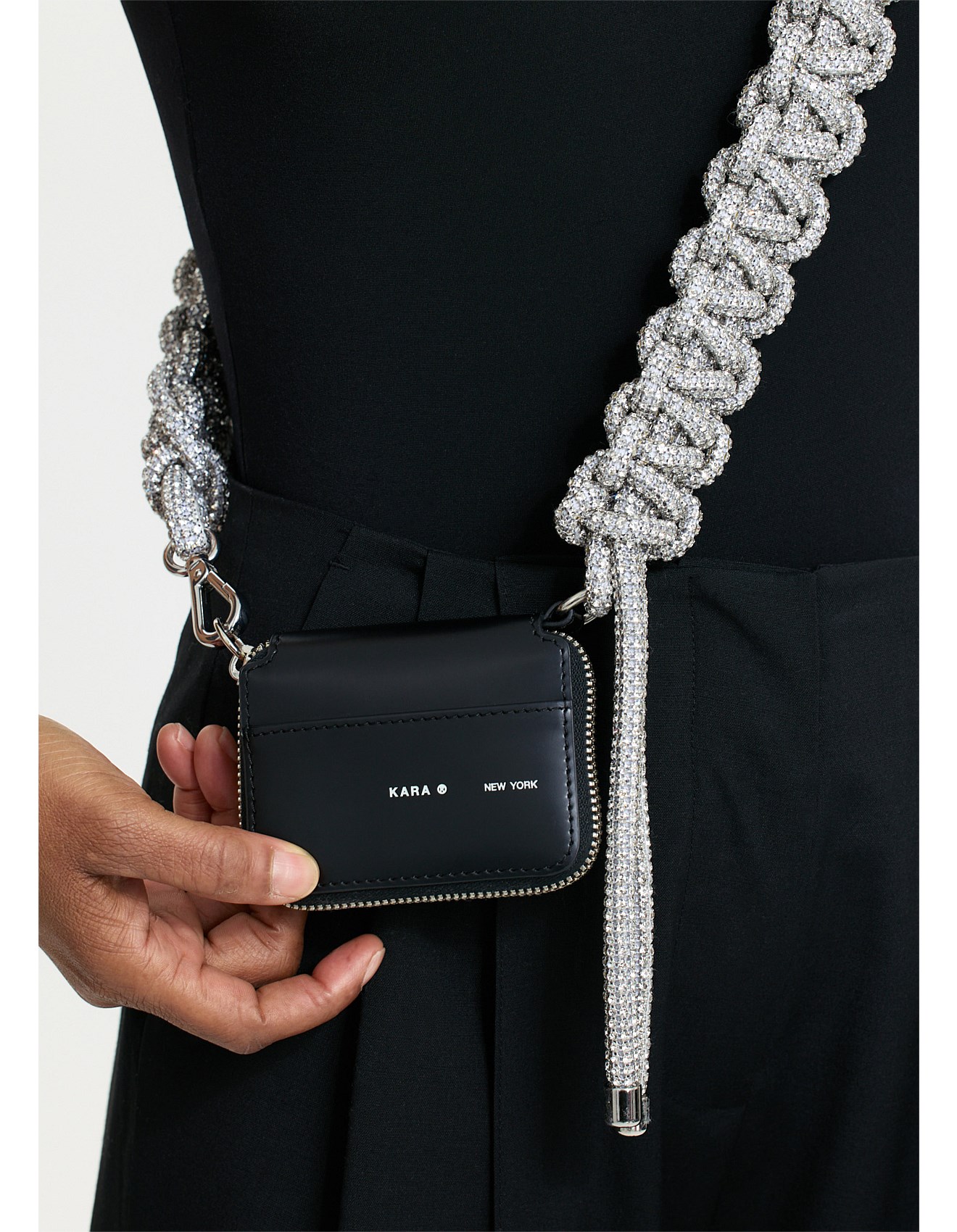 Bike Bag Kara New York Chain Bag Kara Crystal Cobra Bike Wallet