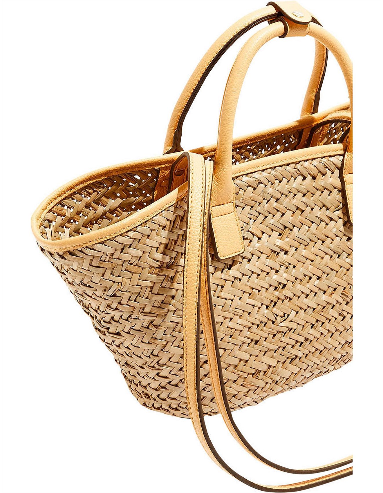 Country Road Mini Woven Shopper Bag David Jones - Main Image