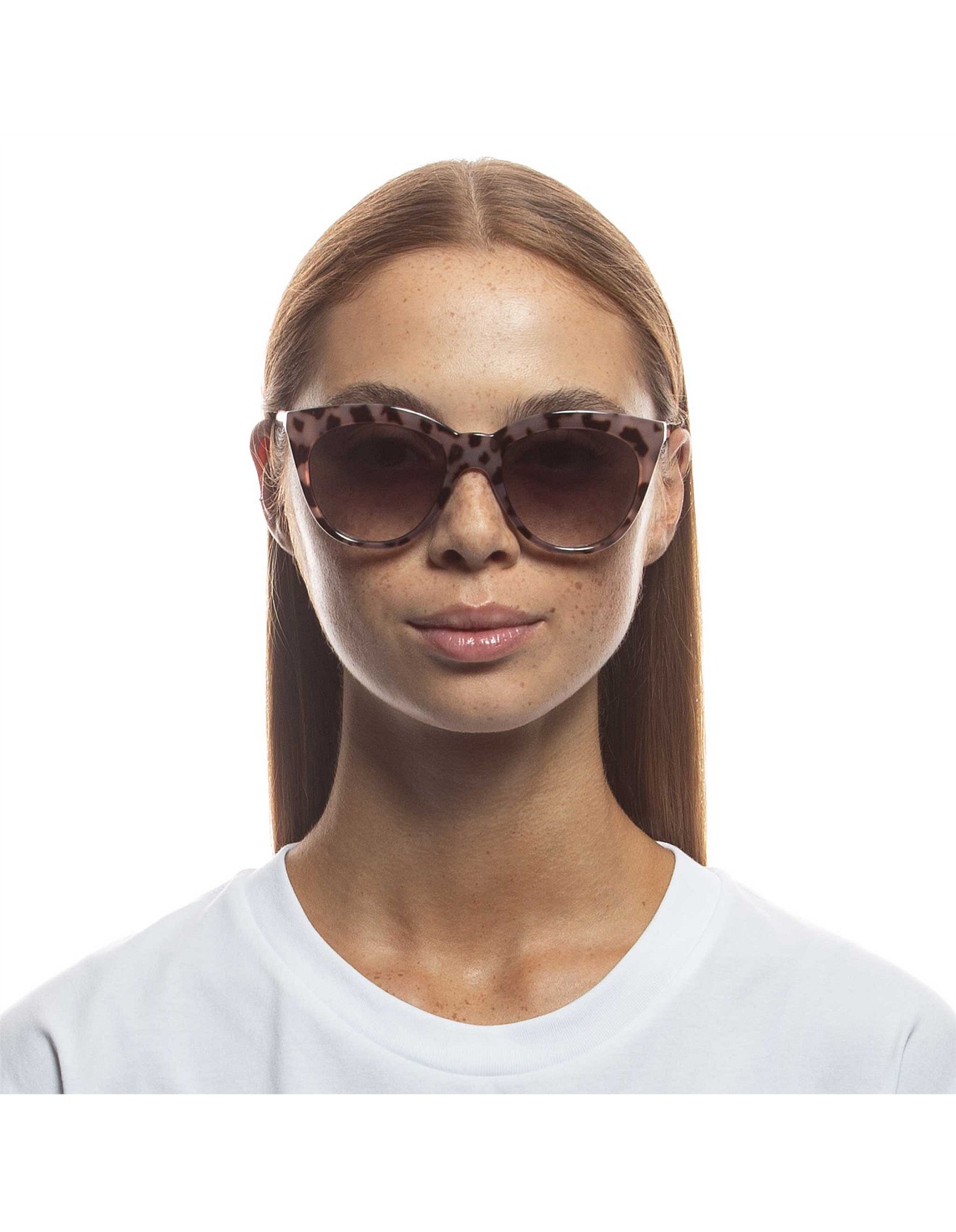 Le Specs Halfmoon Magic Tort Cat-eye Sunglasses David Jones