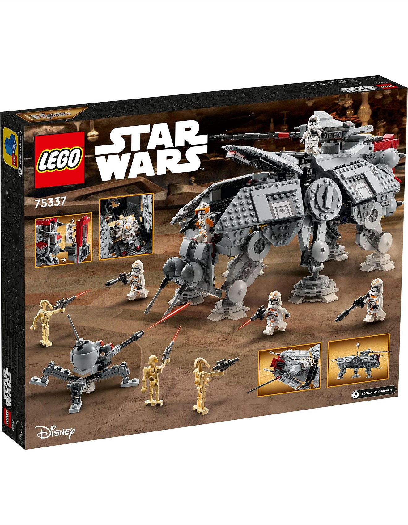 Lego Star Wars At-te Walker 75337 David Jones