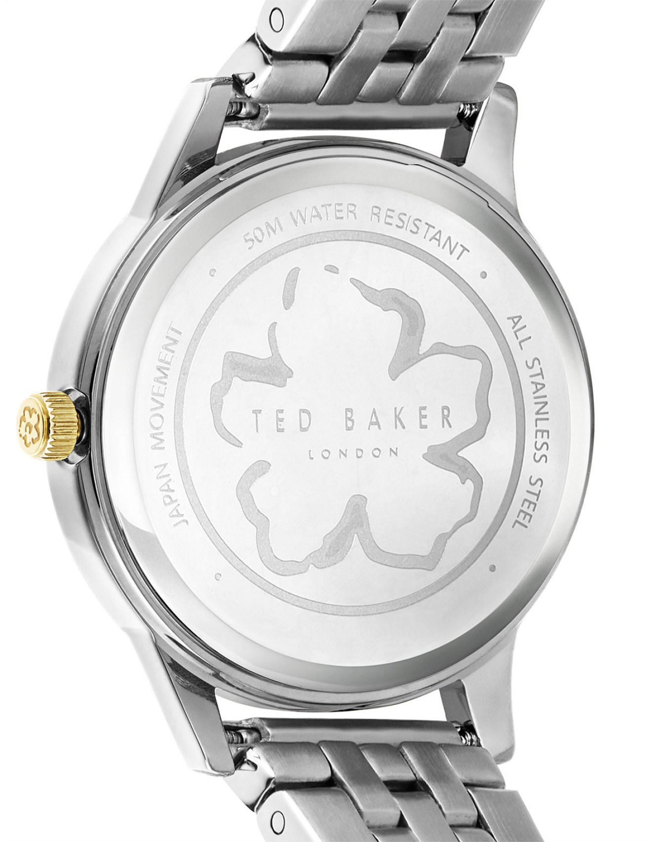 Ted Baker London Joseph Baker Watches Sale Black Leather Diamond