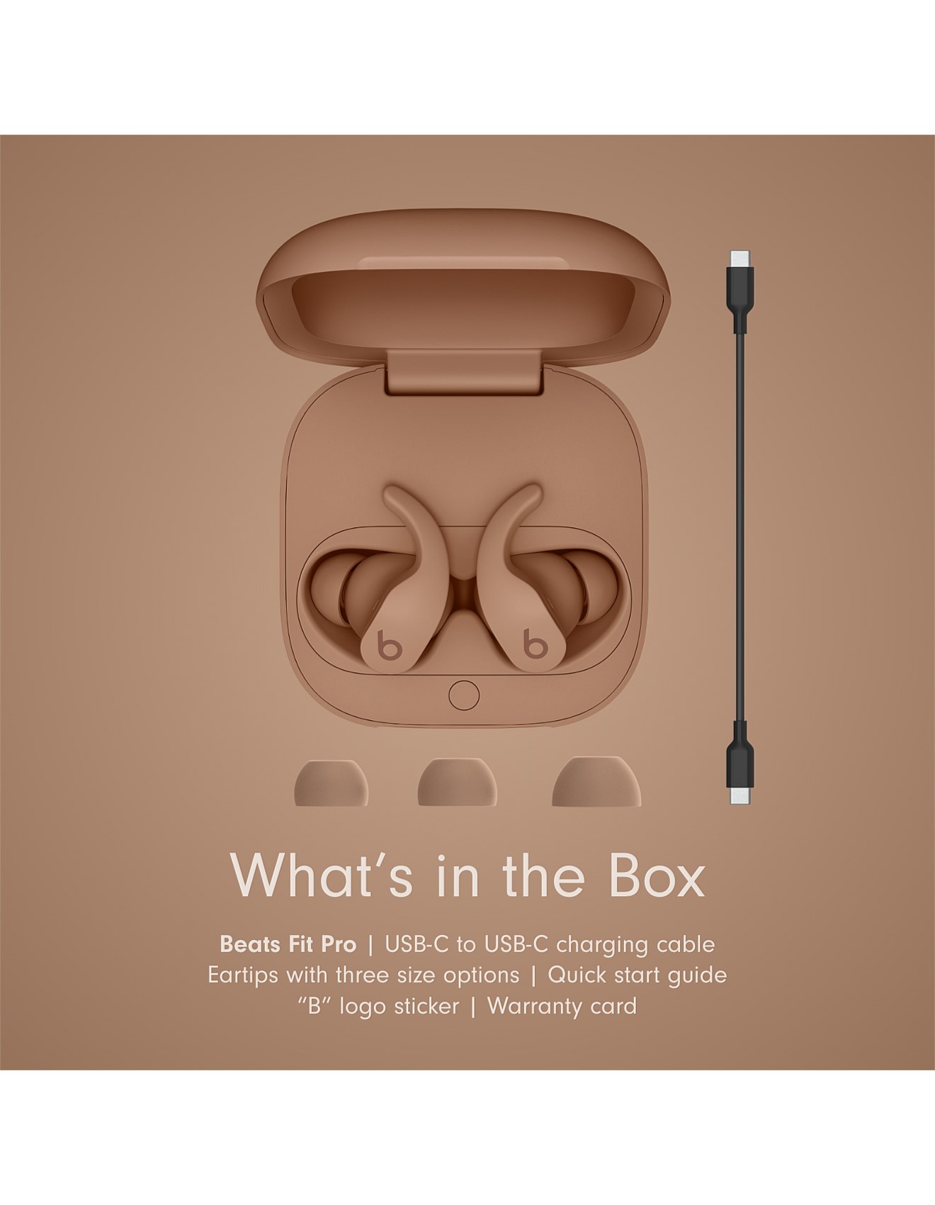 beats fit pro × kim dune Beats Fit Pro x Kim Kardashian True Wireless NC Earbuds - DUNE