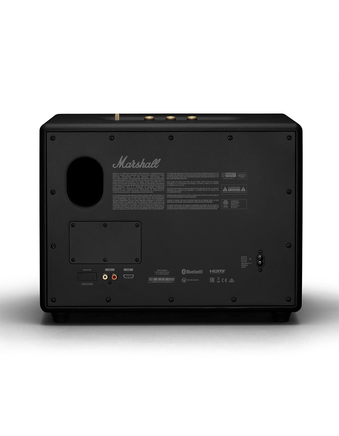 Marshall Woburn Iii Bluetooth Speaker -Black | David Jones