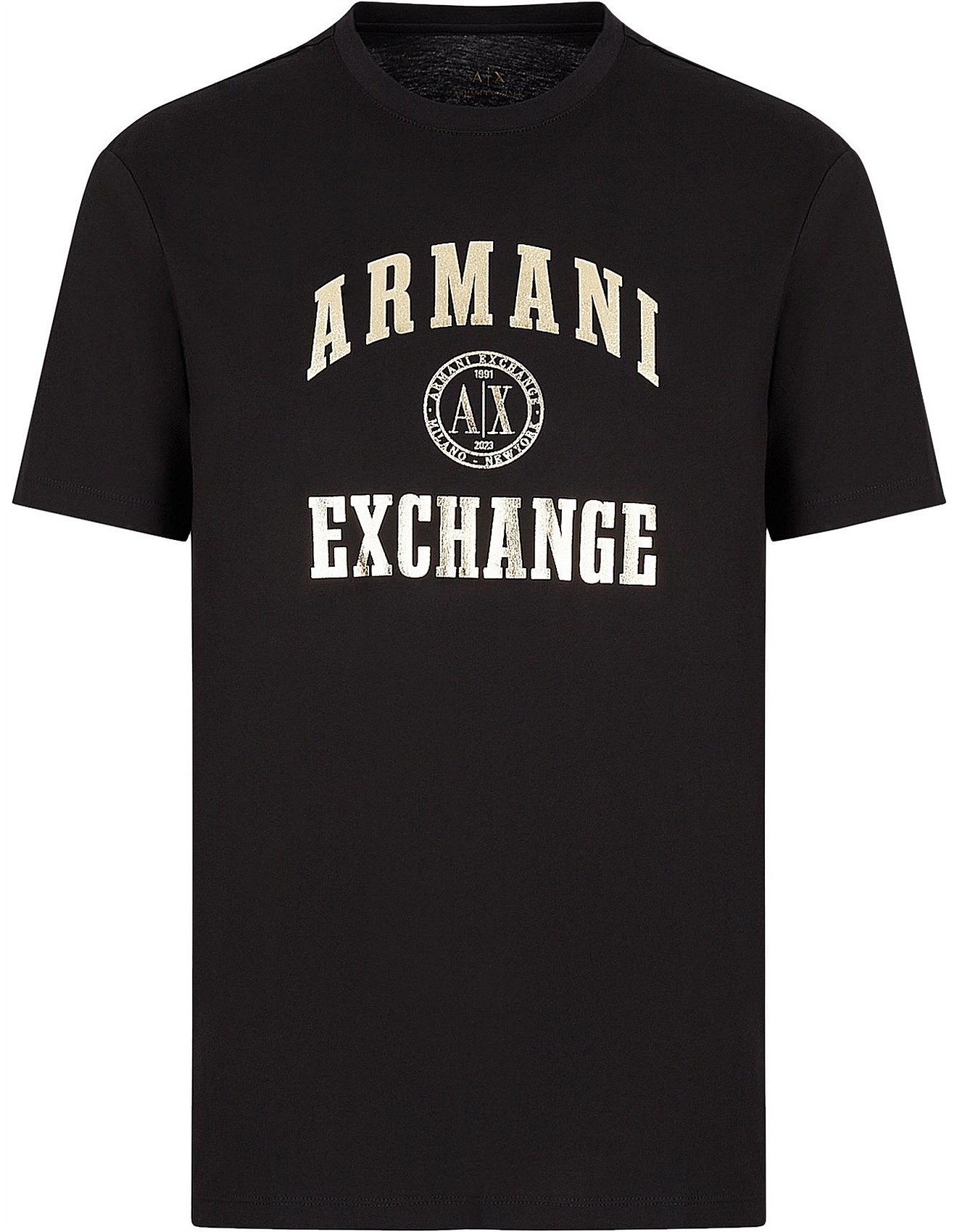 Armani Exchange Varsity T-shirt | David Jones