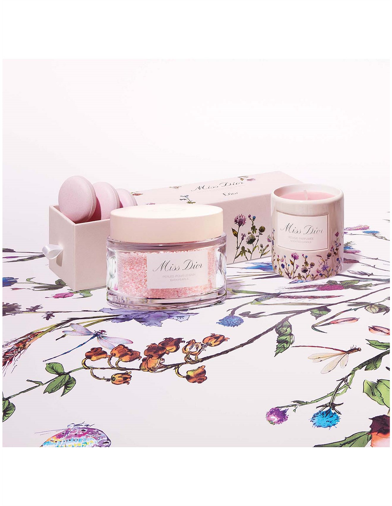 Miss Dior キャンドル 85g 2個セット Dior Miss Dior Candle Millefiori 85g | David Jones