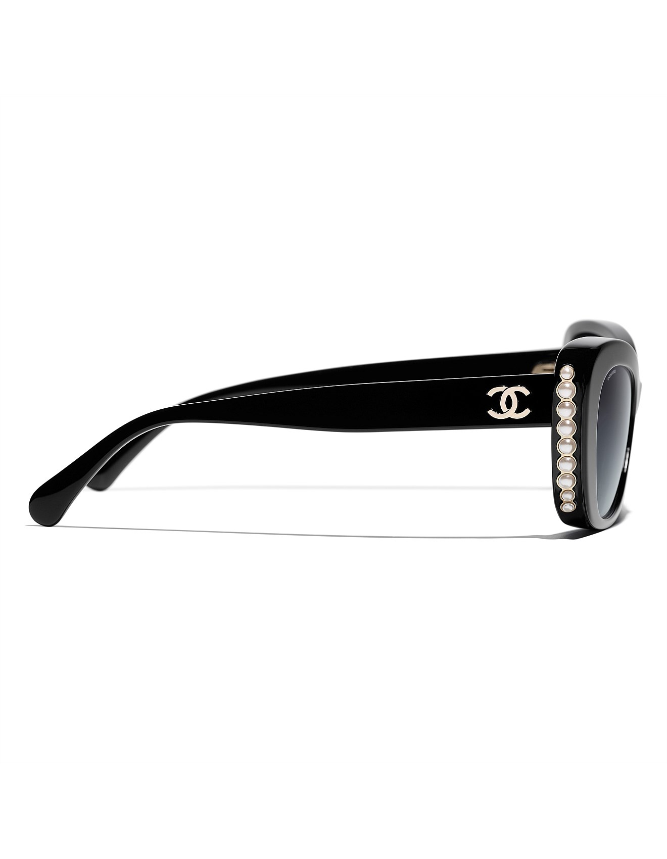 Chanel Acetate Butterfly Black Sunglass David Jones