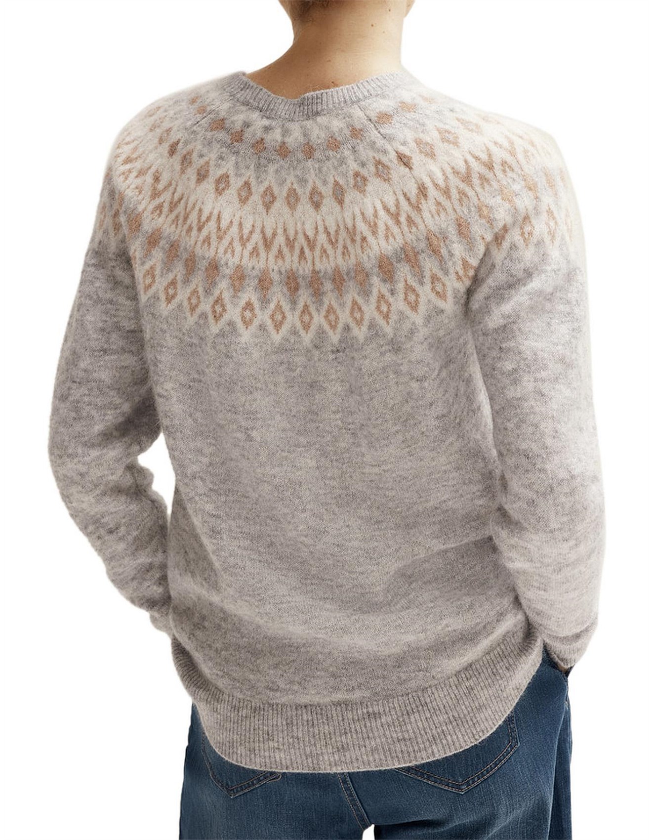 Trenery Jacquard Fair Isle Knit | David Jones