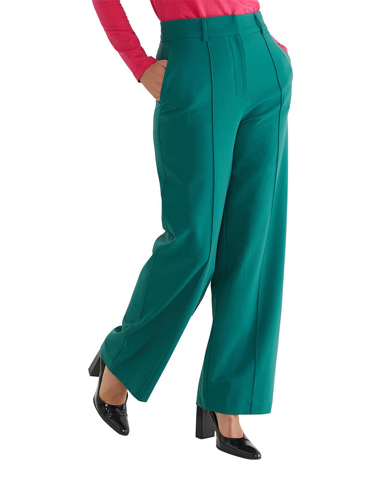 Sportscraft Cedric Pintuck Pant | David Jones