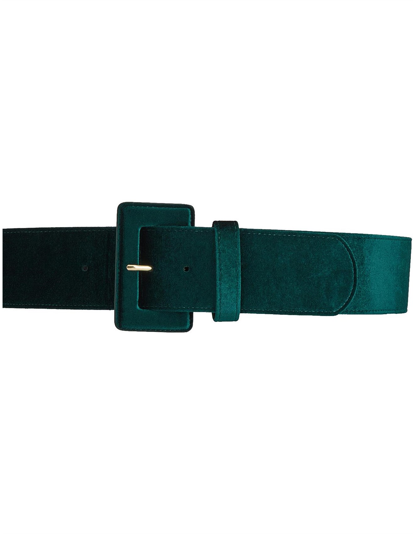 ladies green belt