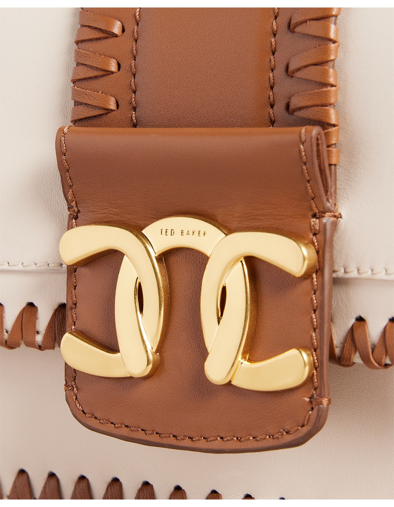 Ted Baker Edasina Whipstitch Detail Mini Cross Body Bag | David Jones