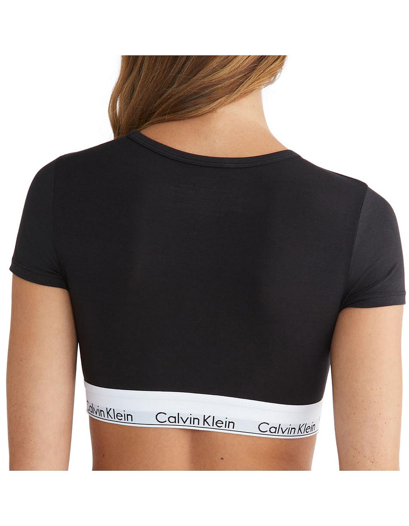 T Shirt Calvin Klein Bra Top Calvin Klein Topper Icon Cotton T