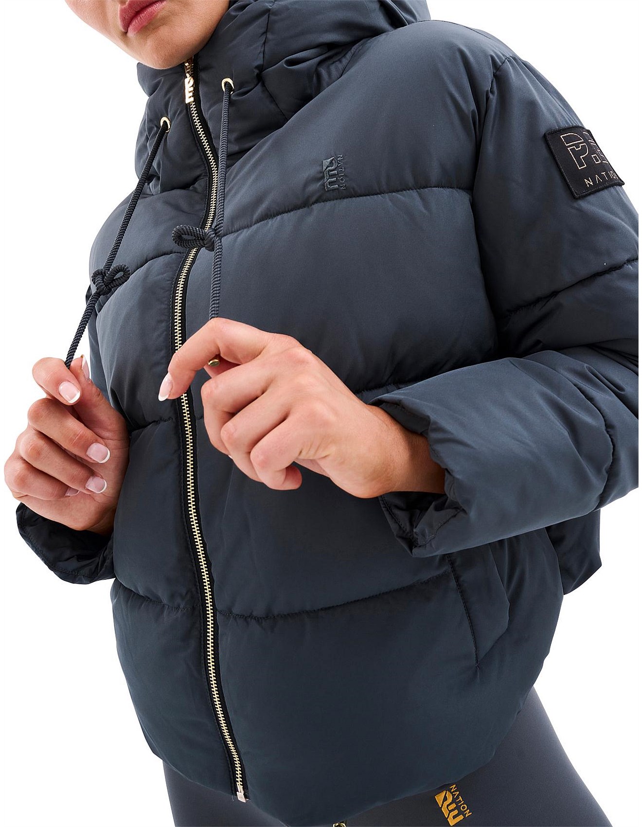 Hooded Denim Pe Nation Denim Jacket Autumn Winter Denim Hoodie