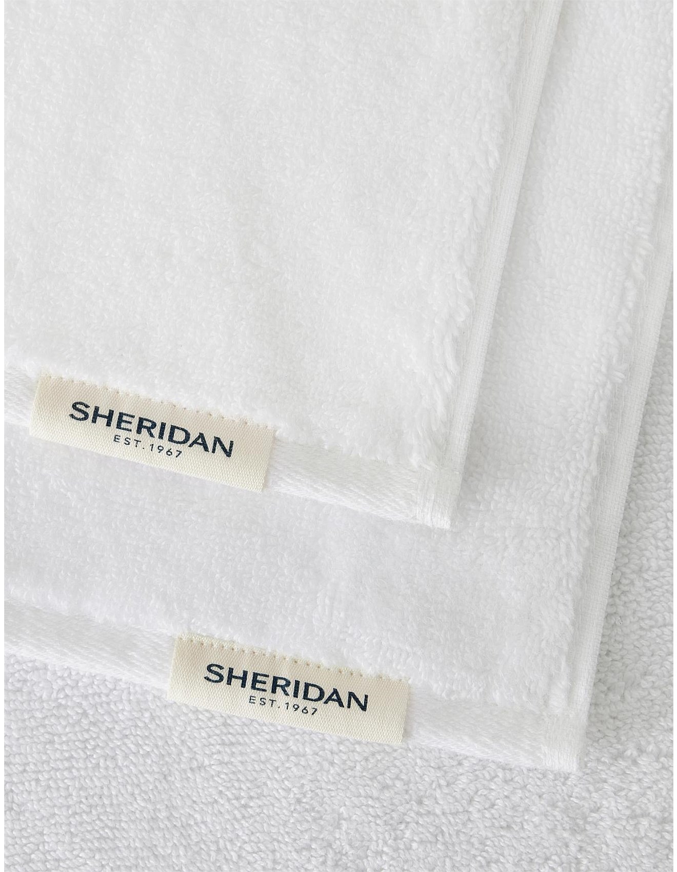 Sheridan Aven Cotton Bath Towel In White | David Jones