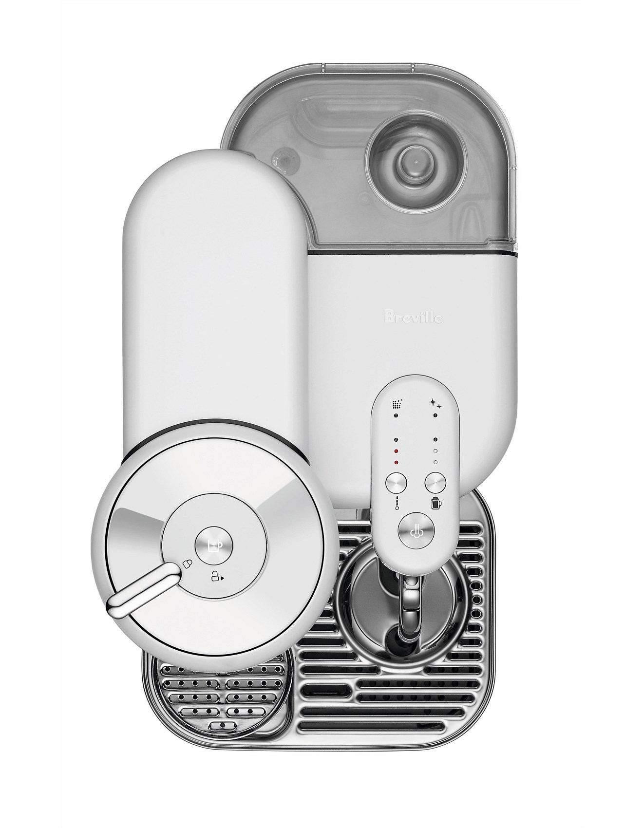 Nespresso Bve850sst Vertuo Creatista Coffee Machine | David Jones