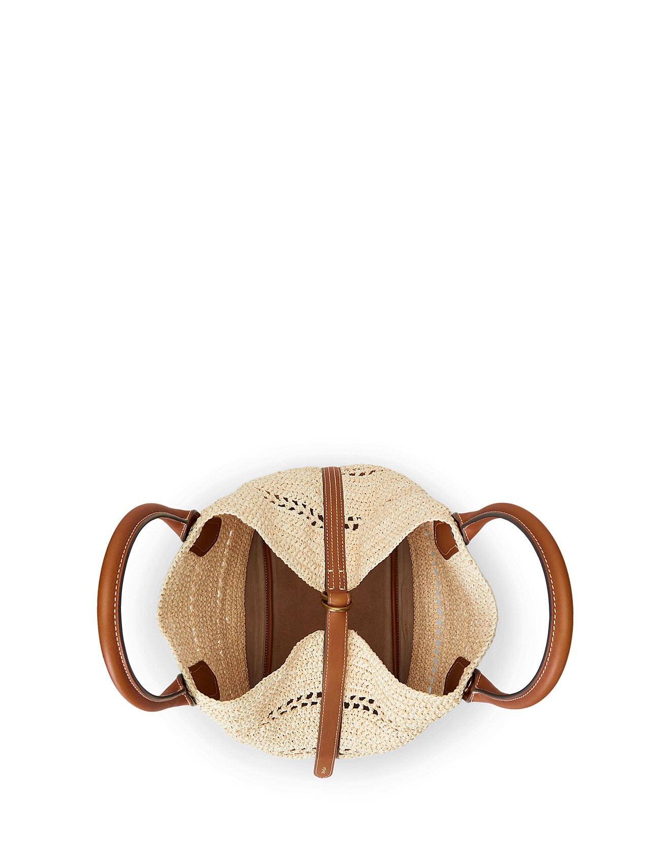 Polo Ralph Lauren Raffia-leather Medium Bellport Tote David Jones