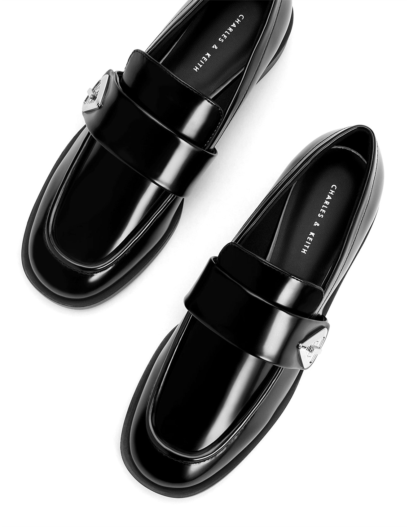 Charles Keith Women's Covered Flats Shoe David Jones