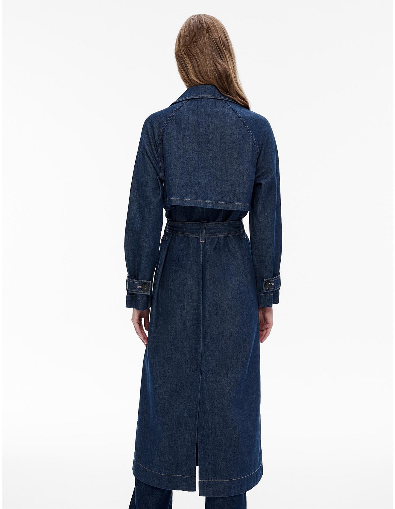 Witchery Denim Trench Coat | David Jones